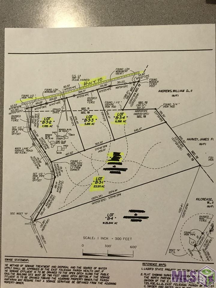 Homes for sale in Clinton, LA | B-3-3 La Hwy 10, Clinton, LA 70722 | MLS# BR2019011959