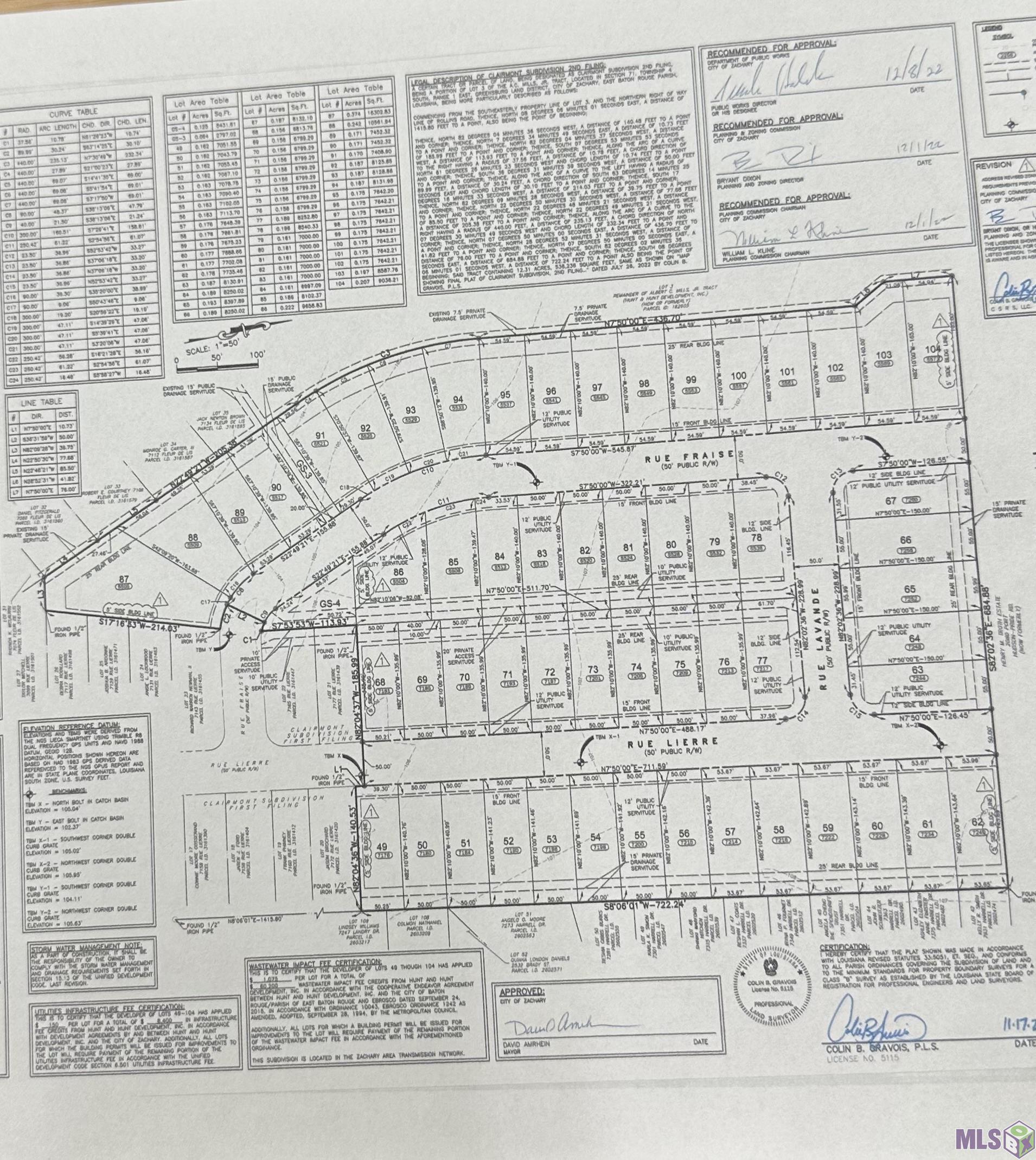 Homes for sale in Zachary, LA | 61 Rue Lierre, Zachary, LA 70791 | MLS# BR2024004919