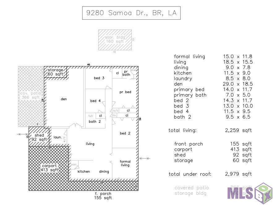 Homes for sale in Baton Rouge, LA | 9280 Samoa Ave, Baton Rouge, LA 70810 | MLS# BR2025005025