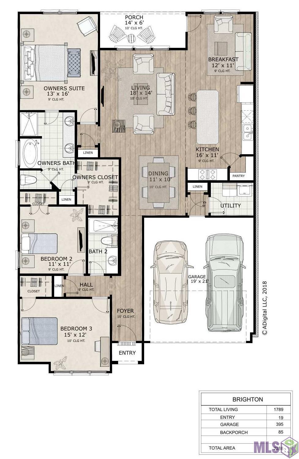 Homes for sale in Saint George, LA | 1709 Seawolf Dr, Saint George, LA 70810 | MLS# BR2025010749