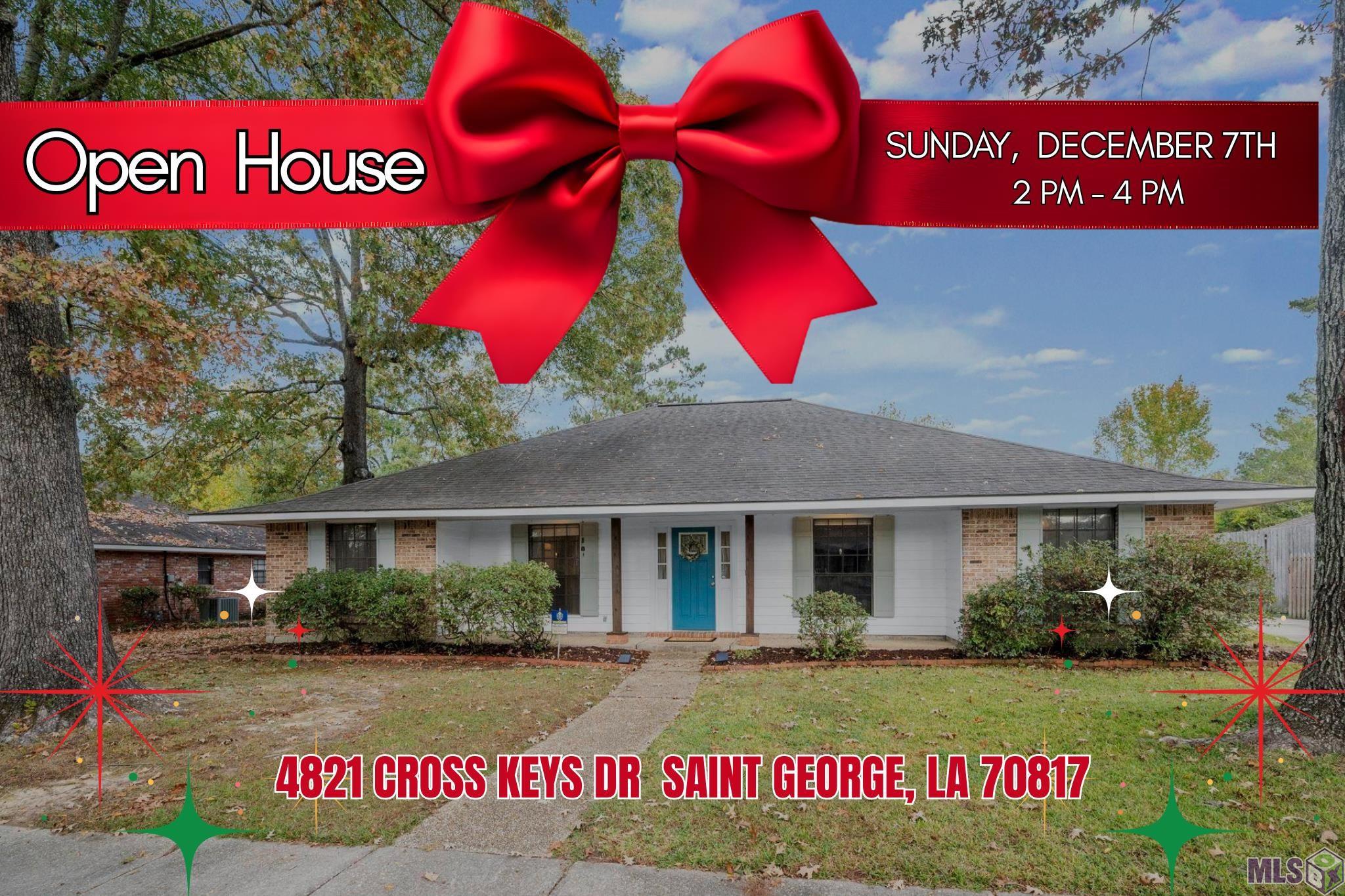 Homes for sale in Saint George, LA | 4821 Cross Keys Dr, Saint George, LA 70817 | MLS# BR2025021447