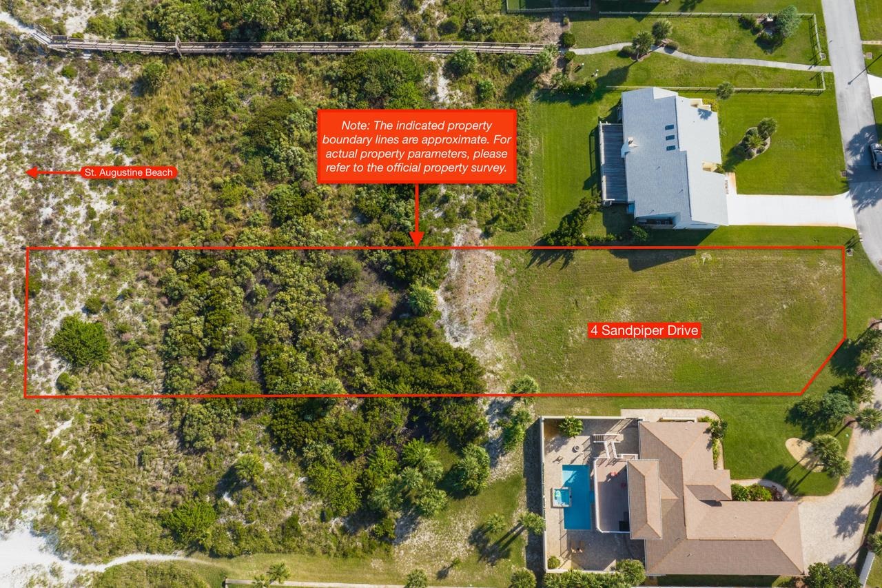 One of a kind, beautiful oceanfront lot in quiet deed restricted neighborhood. Cleared and ready to build. Great location close to Anastasia Publix grocery and restaurants. Build your own private beach walkover. Enjoy a high quality of life, with no vacation rentals. Minimum 6-month rentals. No time restriction to build.
