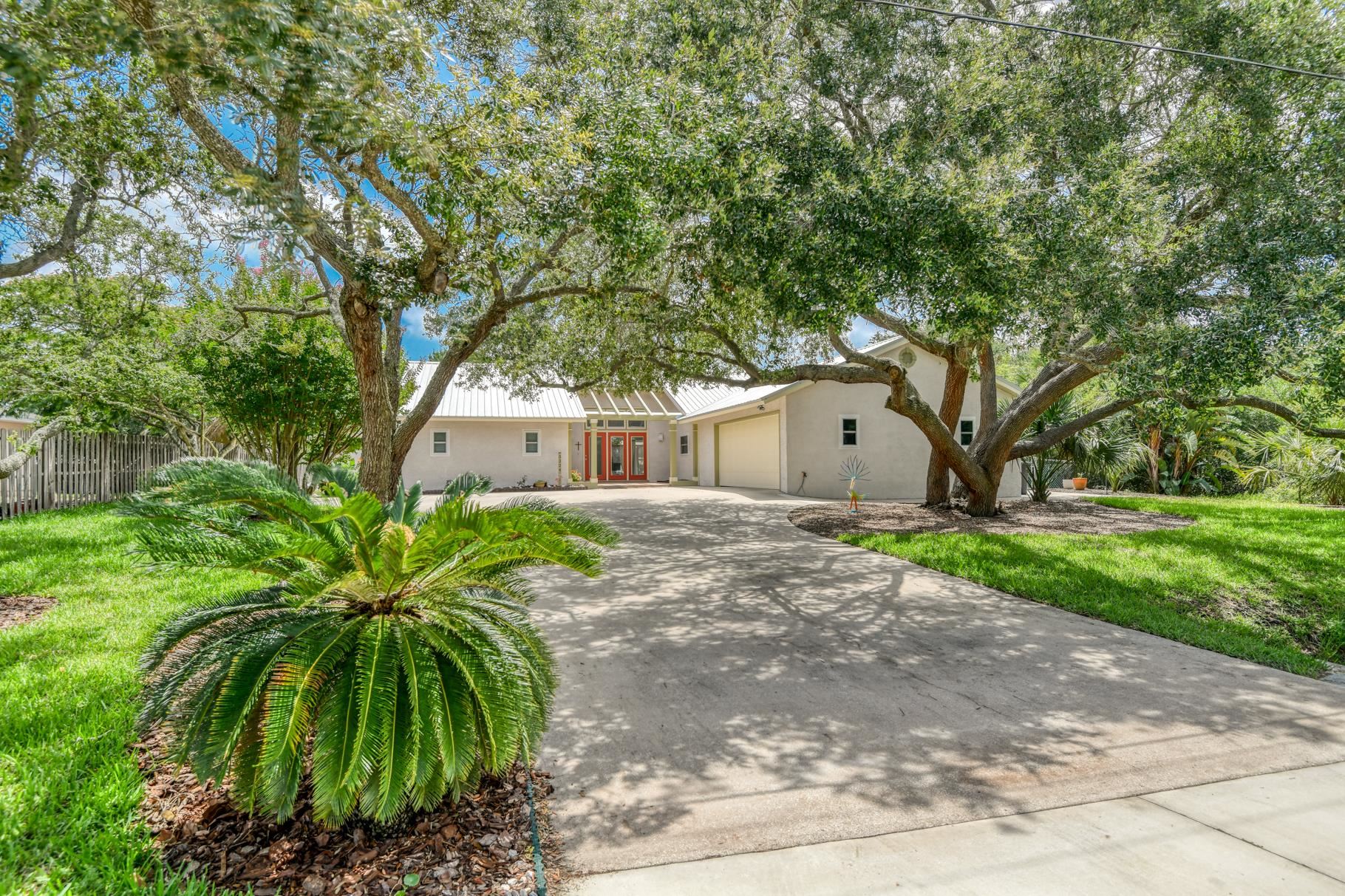 Island Living at Its Best! This charming 3-bedroom, 2.5-bath home is perfectly situated on Anastasia Island, just minutes from the beach, historic downtown, shopping, dining, and the Intracoastal Waterway. Bright and airy with abundant natural light, the interior offers a warm and inviting atmosphere, while the spacious and private backyard is ideal for a pool or outdoor entertaining. With no HOA restrictions, this property is perfect as a primary beach home or a lucrative short-term rental investment. Don’t miss your chance to own a slice of paradise in one of St. Augustine’s most desirable island communities! Enjoy walking and Bike riding on the Beach.  All nearby Beaches are drive on/Park on Beaches.