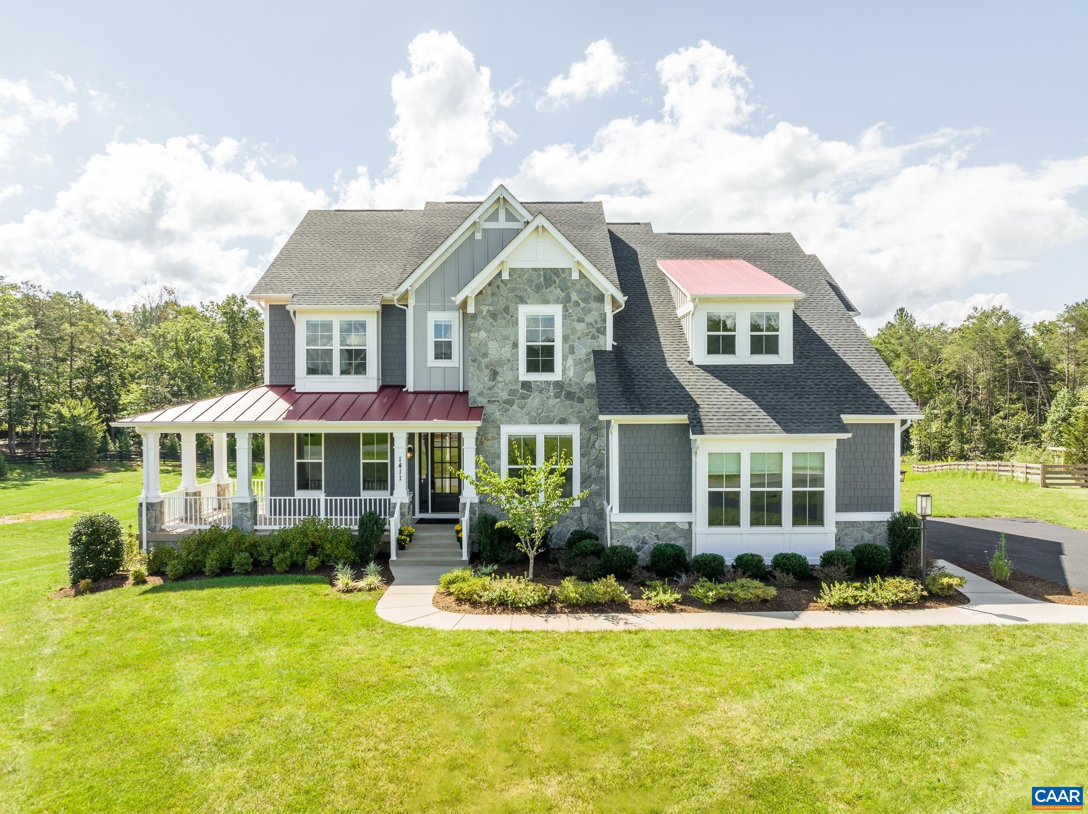 Ready for occupancy, quick closing! LOCATION, LOCATION -  just minutes from shopping, Wegmans, I-64, UVA and Downtown Mall! The moment you enter this amazing home you will appreciate the attention to detail and stunning finishes. This home provides 6 Bedrooms including 2 Owner's Suites - 1 on the first floor and 1 on the second floor. Spacious rooms, an abundance of windows, 2 Laundry Rooms and a Terrace Level perfect for entertaining and family gatherings. Fresh paint throughout the interior and new carpet in upstairs bedrooms and Terrace Level. The Kitchen boasts coffered ceilings, breakfast bar, energy efficient appliances, granite counters and much more. You will enjoy the adjoining Great Room with fireplace, bar area, built-ins and access to large rear deck. This beautifully maintained home is a MUST SEE!