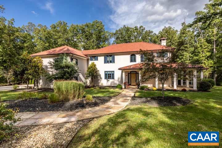 Beautifully crafted home by Shelter Associates for the present owners is perfectly sited on a level 3.7 acre lot that provides abundant light and a peaceful setting for this beautiful custom home within the gates of Conde Mast's #1 ranked small US resort and situated alongside Golf Digest's Editor's Choice for "Best Golf Resorts in America" This superbly built home features a first floor primary suite, Wolfe and Dacor appliances in the gourmet kitchen opening to the great room with 10' ceilings, a wall of glass overlooking the private back patio with an Auto-awning. The discreetly located elevator takes you to the second floor with 9' ceilings and three additional bedrooms with En Suite baths. In addition the property also features a 3 car garage with a spacious Au pair quarters with separate entrance.