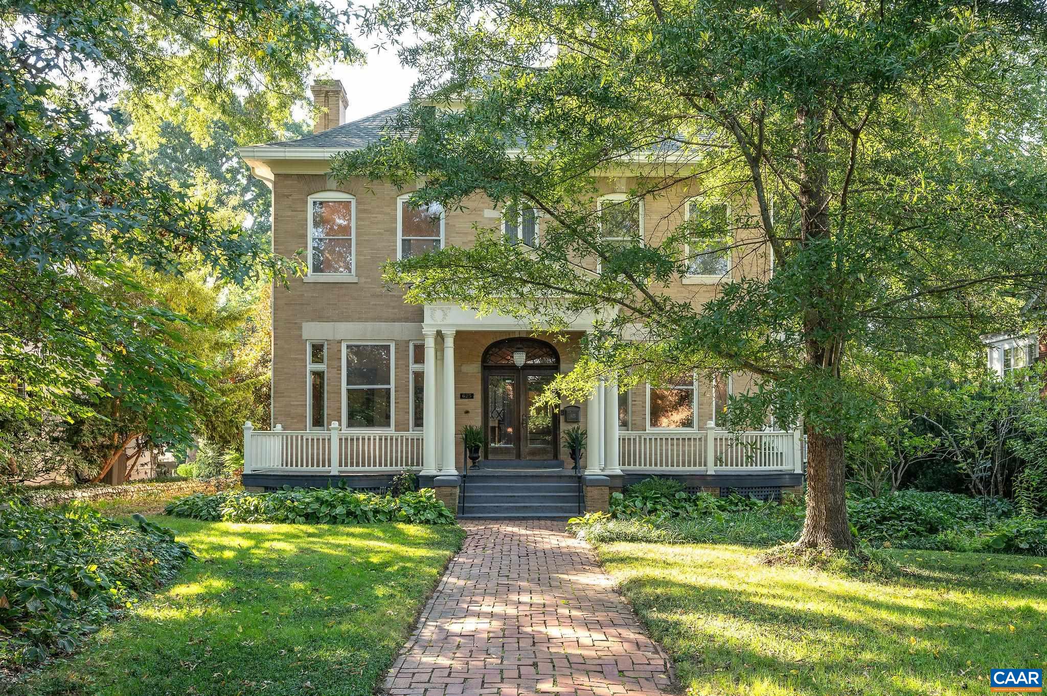 First time on the market in nearly 30 years! Don't miss this stunning circa 1905 Park Street gem. The character rich home of over 5,500 fin. sq. ft. on 3 levels was designed by recognized architect Alfred B. Mullett. Among dozens of Mullett designed buildings from coast to coast, one of his signature buildings was the Second Empire War, Navy, State Building near the White House. Expansive kitchen featuring Wolf and Sub-Zero. The main level boasts a welcoming foyer, living room, family room, formal dining room, den/bedroom, full bath, front & rear staircases, mudroom, oversized screened porch. The second level features 4 bedrooms, full bath, laundry. The third level includes 2 additional bedrooms, a full bath, bonus room. Full front porch with enclosed vestibule, covered side porch off of the dining room. The landing between the main & second levels features a library niche & window seat. 6 fireplaces! The basement offers abundant storage & workspace. The half acre lot is level & boasts a deeded rear driveway with parking court for eight cars. The park-like yard, including a beautiful outdoor stone fireplace & brick & stone walkways, is designed for entertaining & activities. New roof in 2022, updated systems, wiring & plumbing.