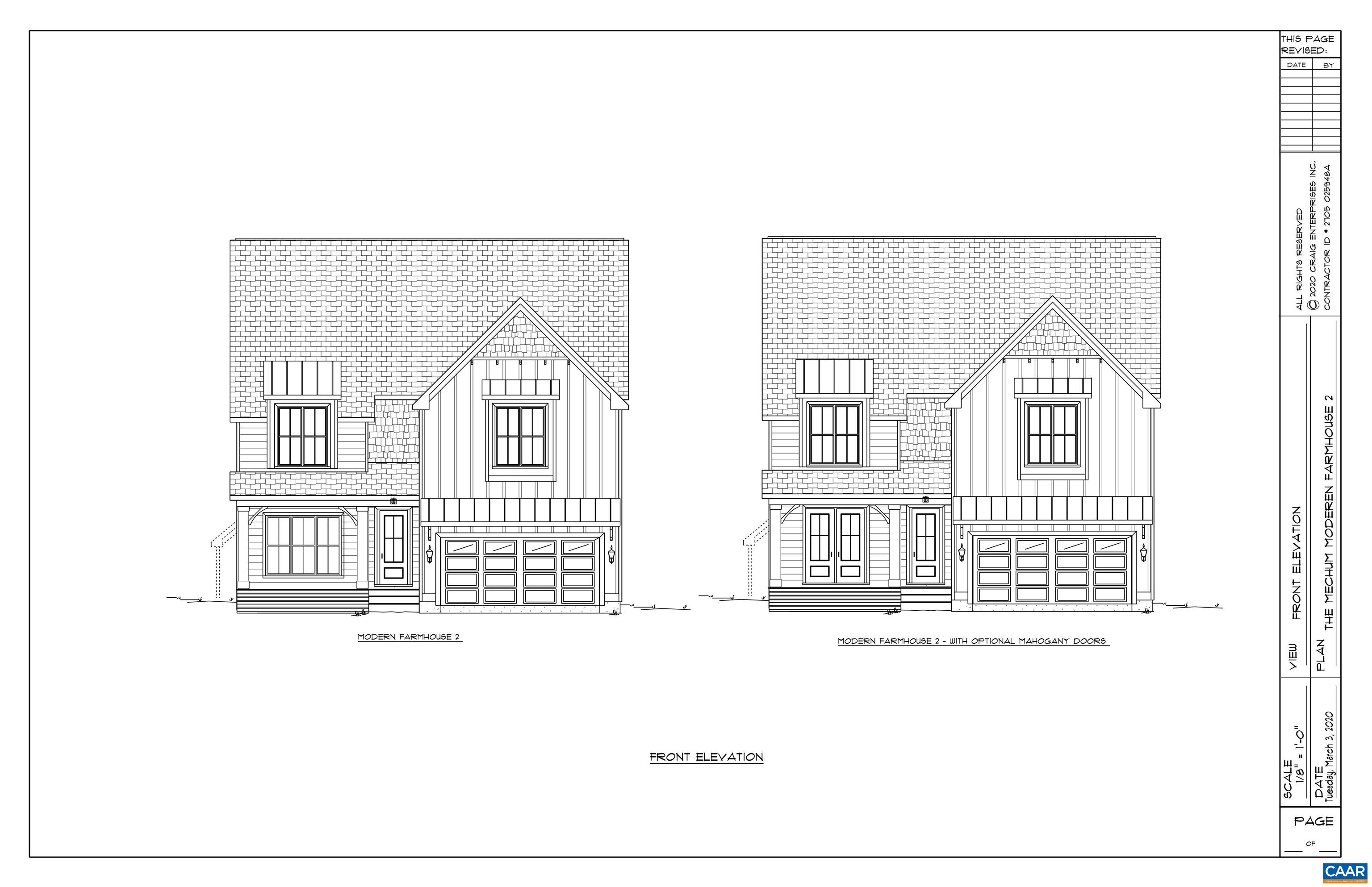 Craig Builders home in North Pointe
