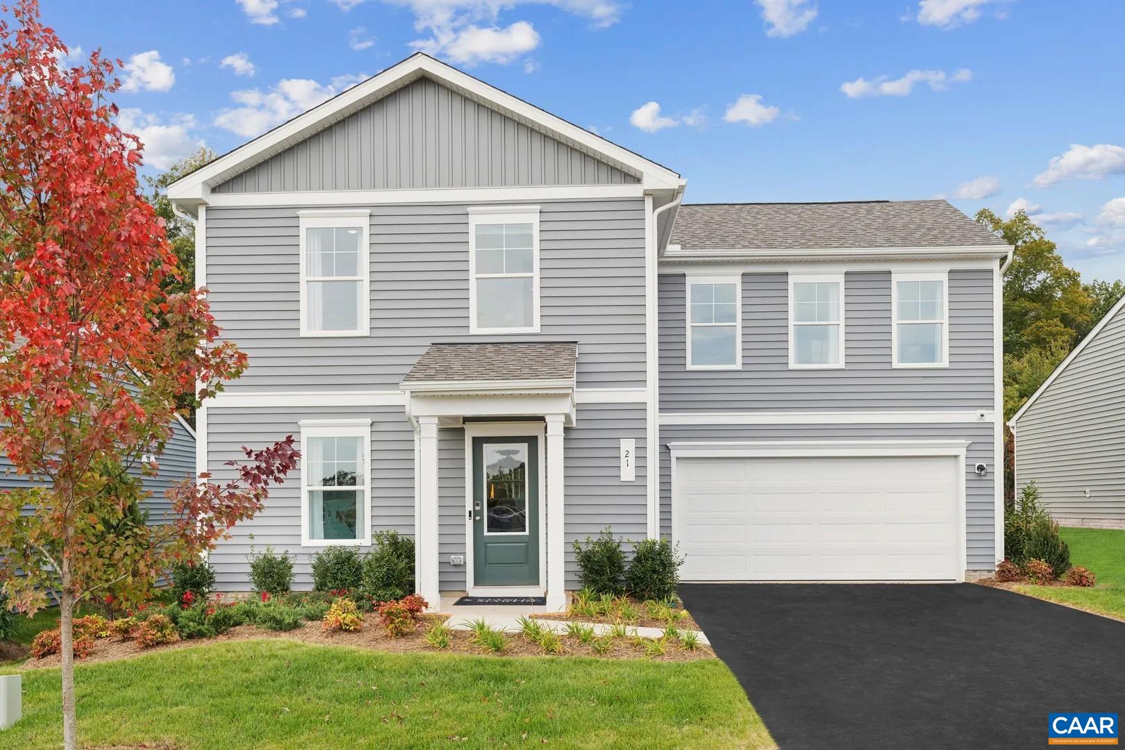 Welcome to the Nichols, a new kind of Single Family Home at Colonial Circle! Looking for your 2 story home with 4 spacious bedrooms? The affordable Nichols Home offers the perfect balance of style, comfort, and convenience. Designed with you in mind, this 4-bedroom, 2-full and 1-half bath home boasts two levels of bright, open living space that’s perfect for hanging out with family or hosting friends. Here’s what makes the Nichols so special: 4 bedrooms and convenient full bath make it easy to adapt the space to your need. Open-concept main level living includes a modern kitchen with GE stainless steel appliances, quartz countertops, a large center island, and a cozy breakfast nook. Step out onto your spacious patio —a perfect spot for your morning coffee or a quiet evening outdoors. A 2-car front-entry garage provides convenience and additional storage. Upstairs, you’ll love the generously sized bedrooms, including a primary suite with an en-suite bath featuring frost-white quartz countertops and a huge walk-in *Photos are of a similar model home*
