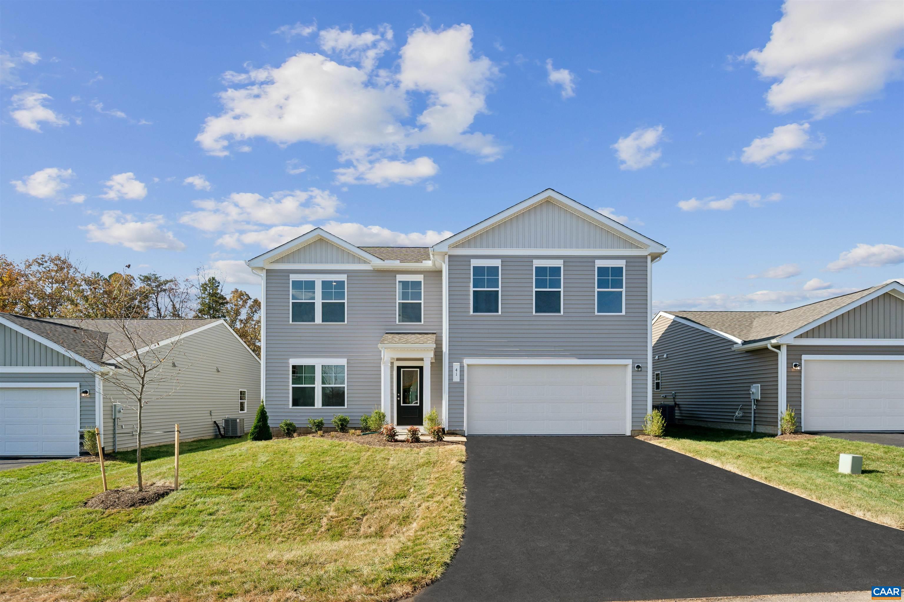 Welcome to The Melrose in Essence at Colonial Circle, the perfect home for those looking for space and comfort. This 2-story home boasts 4 bedrooms and 2.5 bathrooms, providing ample room for everyone to spread out and relax.  The main level features a spacious kitchen with an optional island in an open concept living space overlooking the dining and family room. Need a quiet space to work or study? The flex room can be easily transformed into a private study or office.  When it's time to retreat for the night, all 4 bedrooms are conveniently located on the upper level, each with a sizeable walk-in closet. Plus, the bedroom-level laundry room also make laundry days a breeze.  The Melrose truly has something for everyone - from its functional layout to its charming details, this home is sure to make you feel right at home from day one.  *Photo is from a similar Stanley Martin home