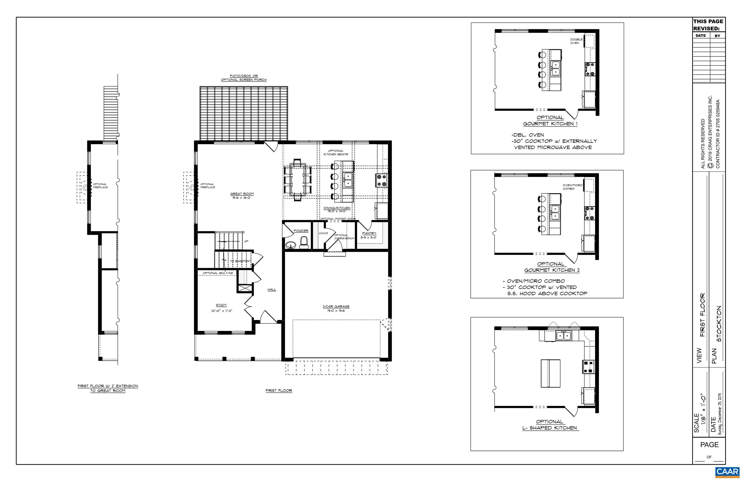 Craig Builders home in Dunlora Village