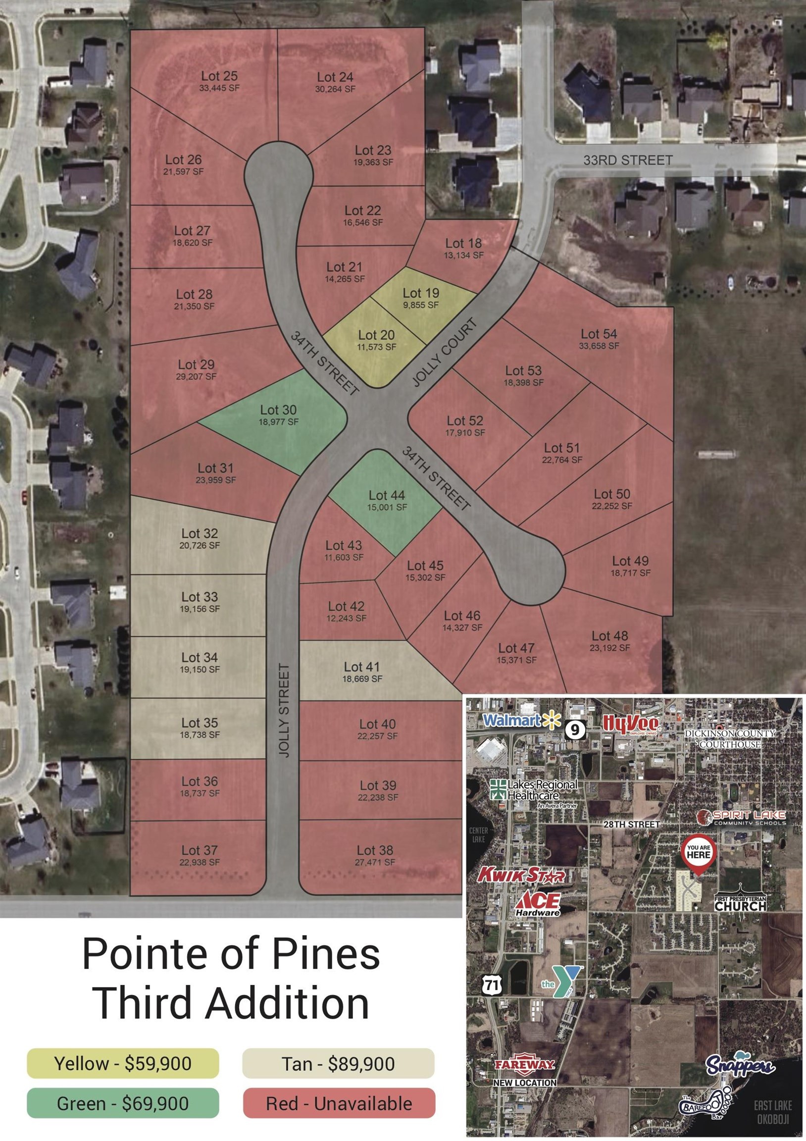 Lot 44 Jolly Ct, Spirit Lake, IA 51360 