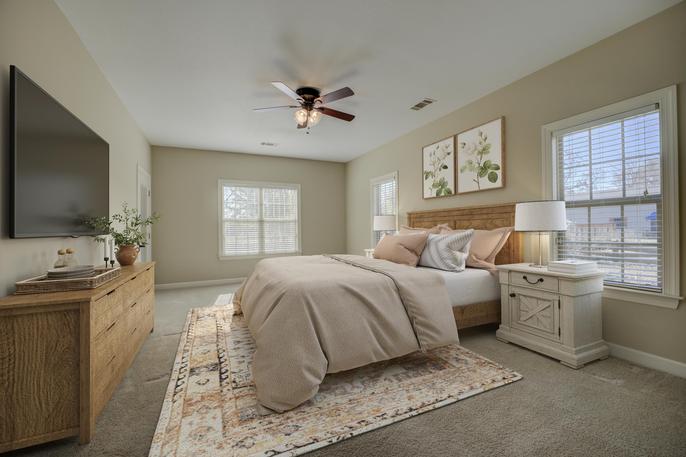 LARGE Primary Bedroom!