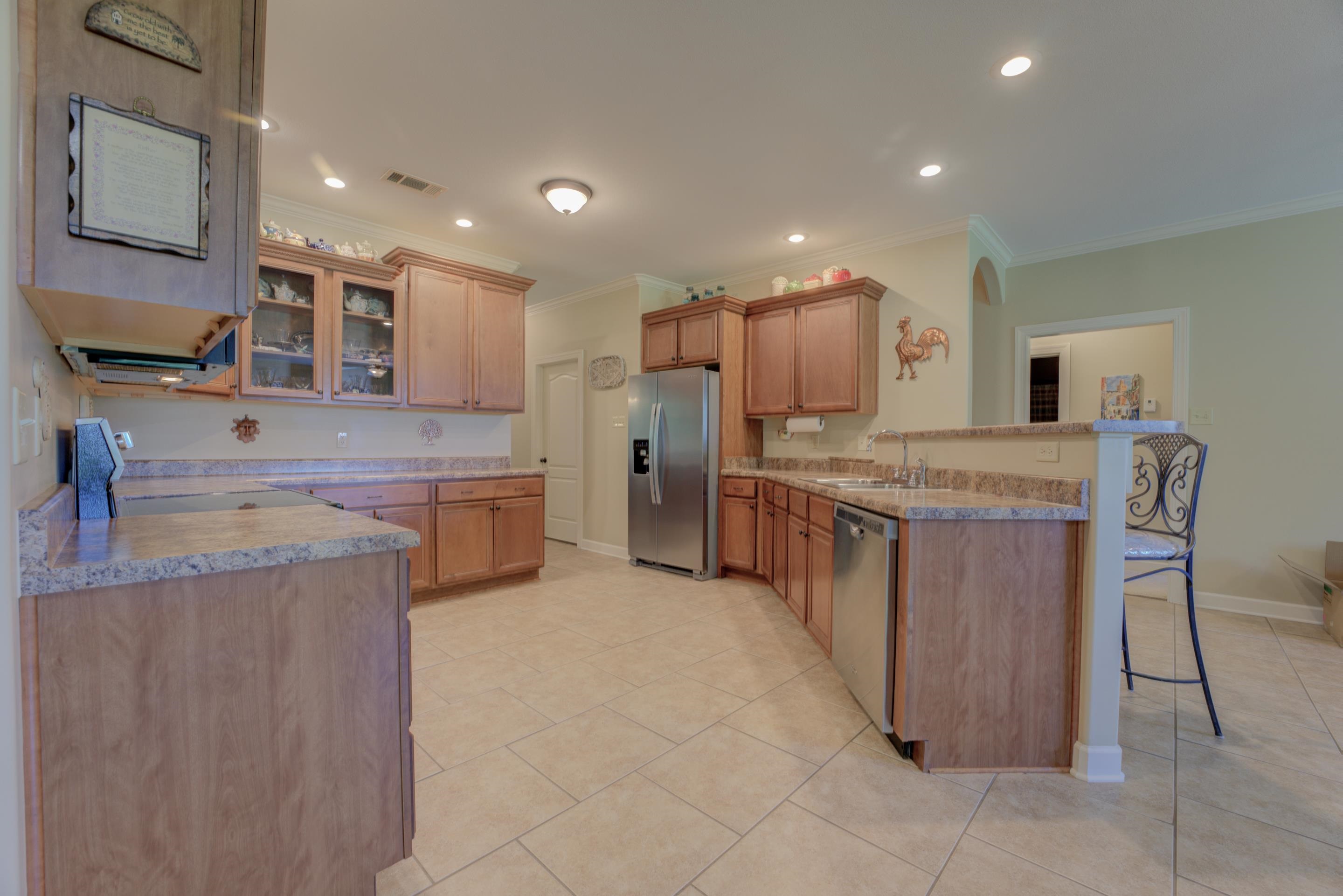 Kitchen featuring tons of counter space, 16\