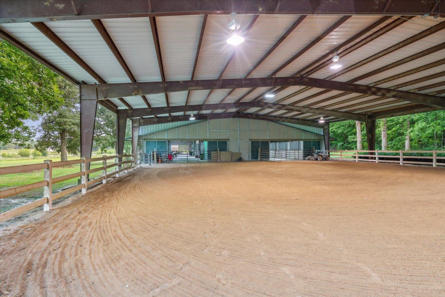 View of stable