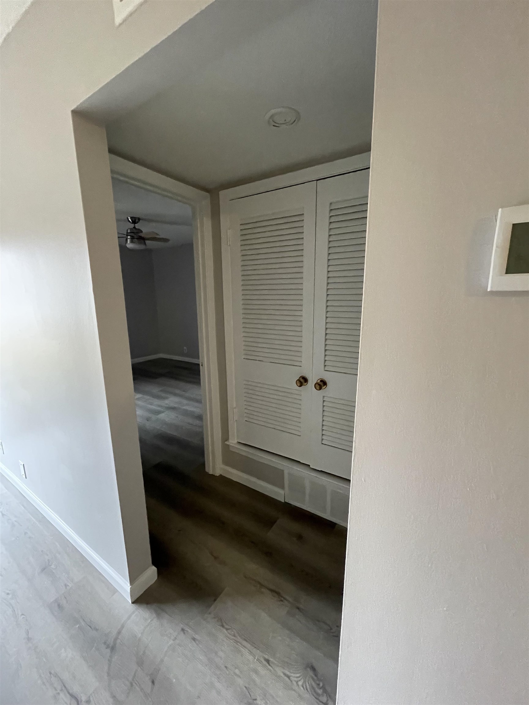 Hall featuring hardwood / wood-style flooring