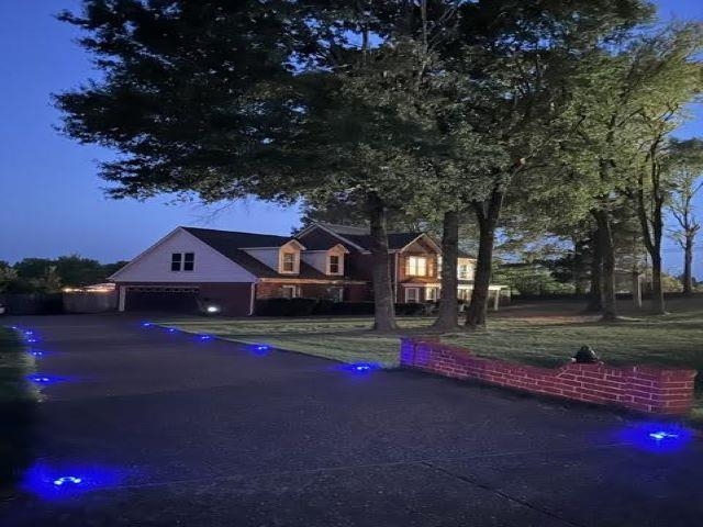 Illuminated Driveway