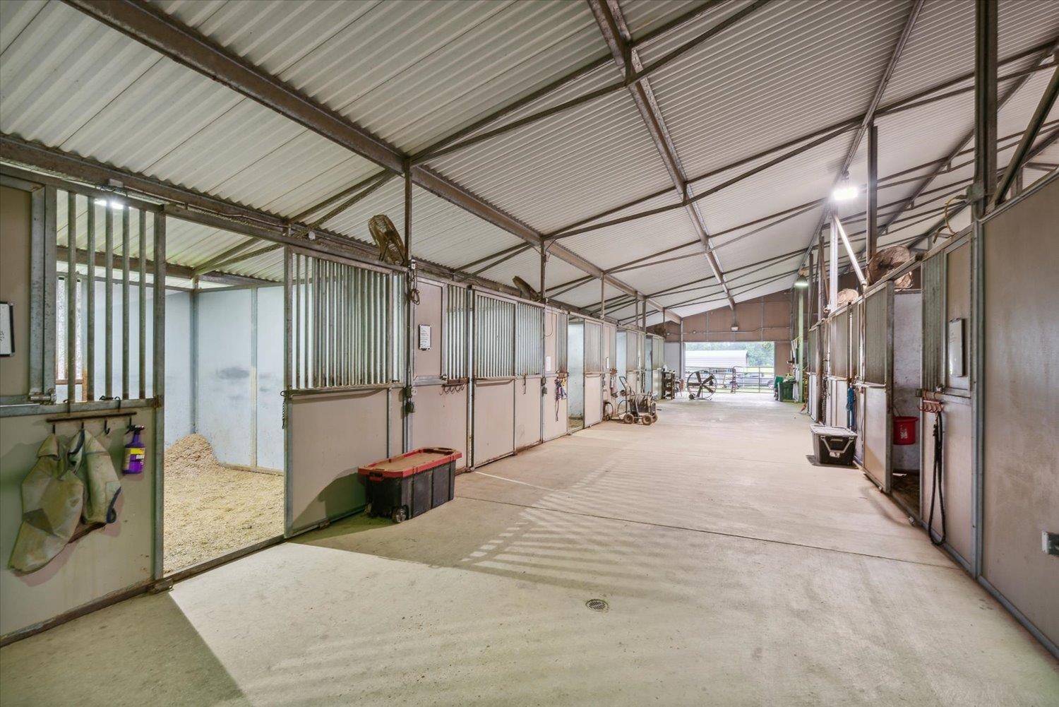 View of stable