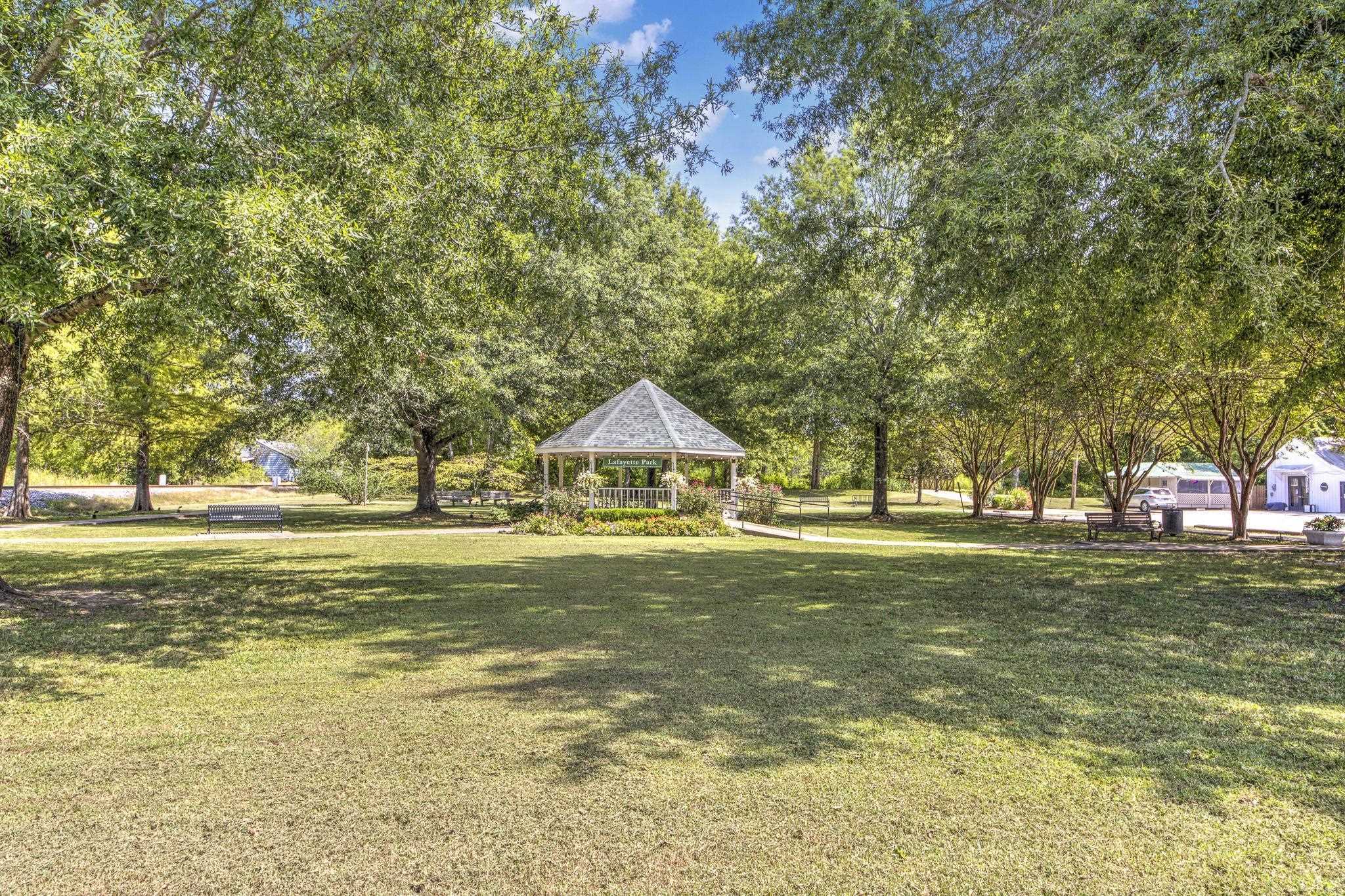 View of yard featuring a gazebo