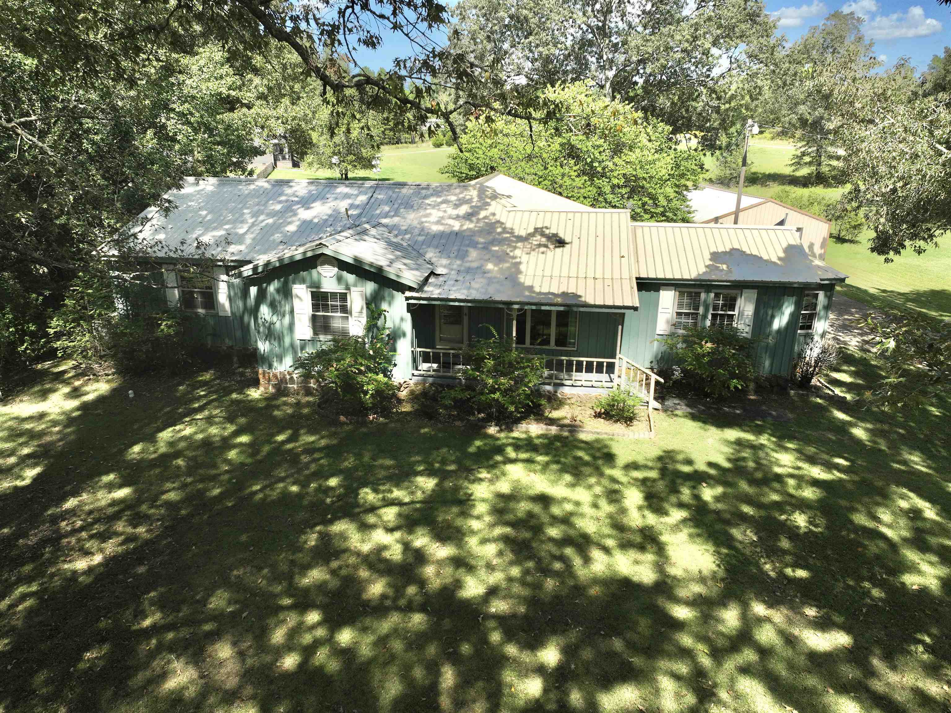 View of front of house with a front yard