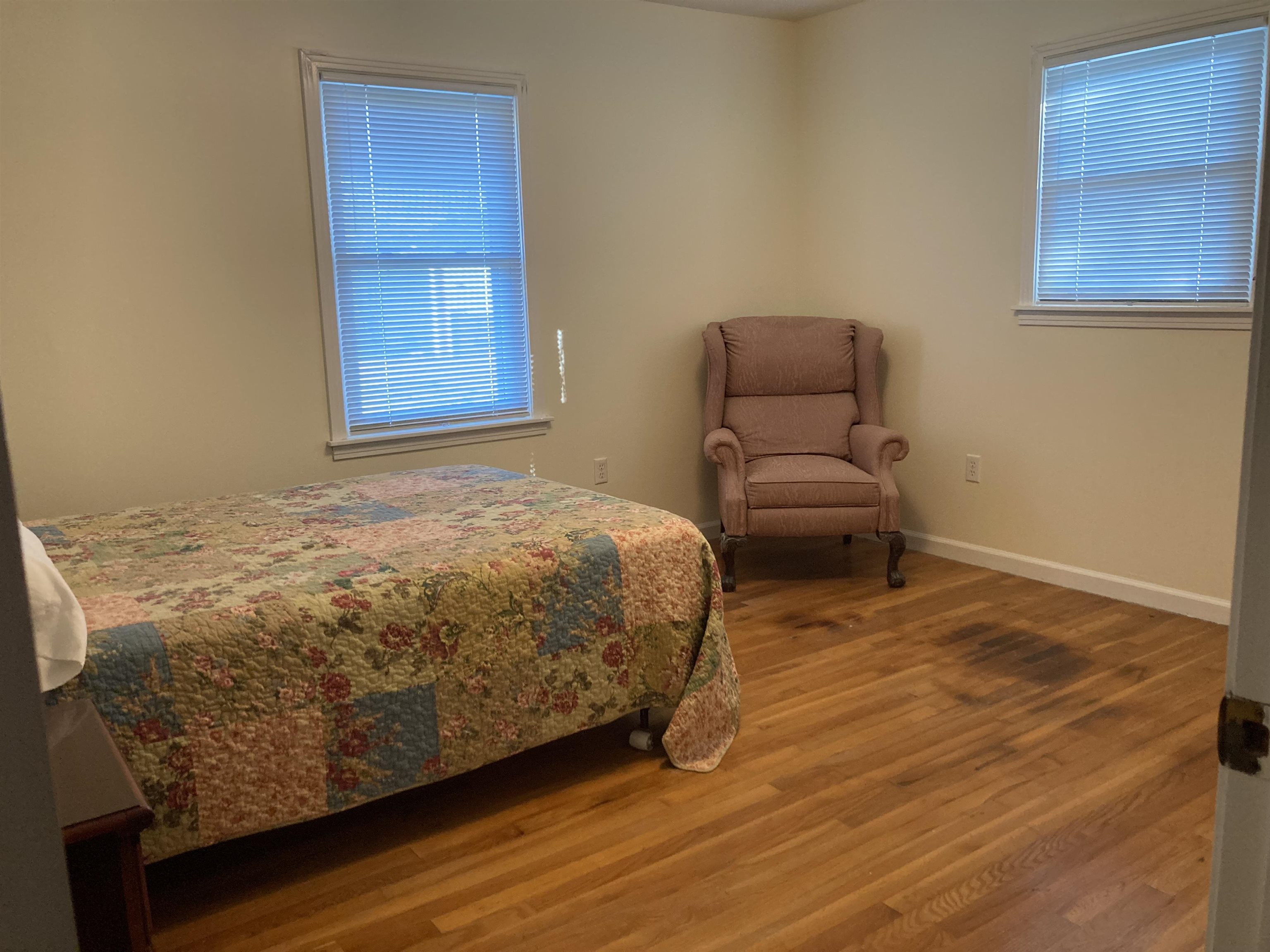 Bedroom featuring hardwood / wood-style floors