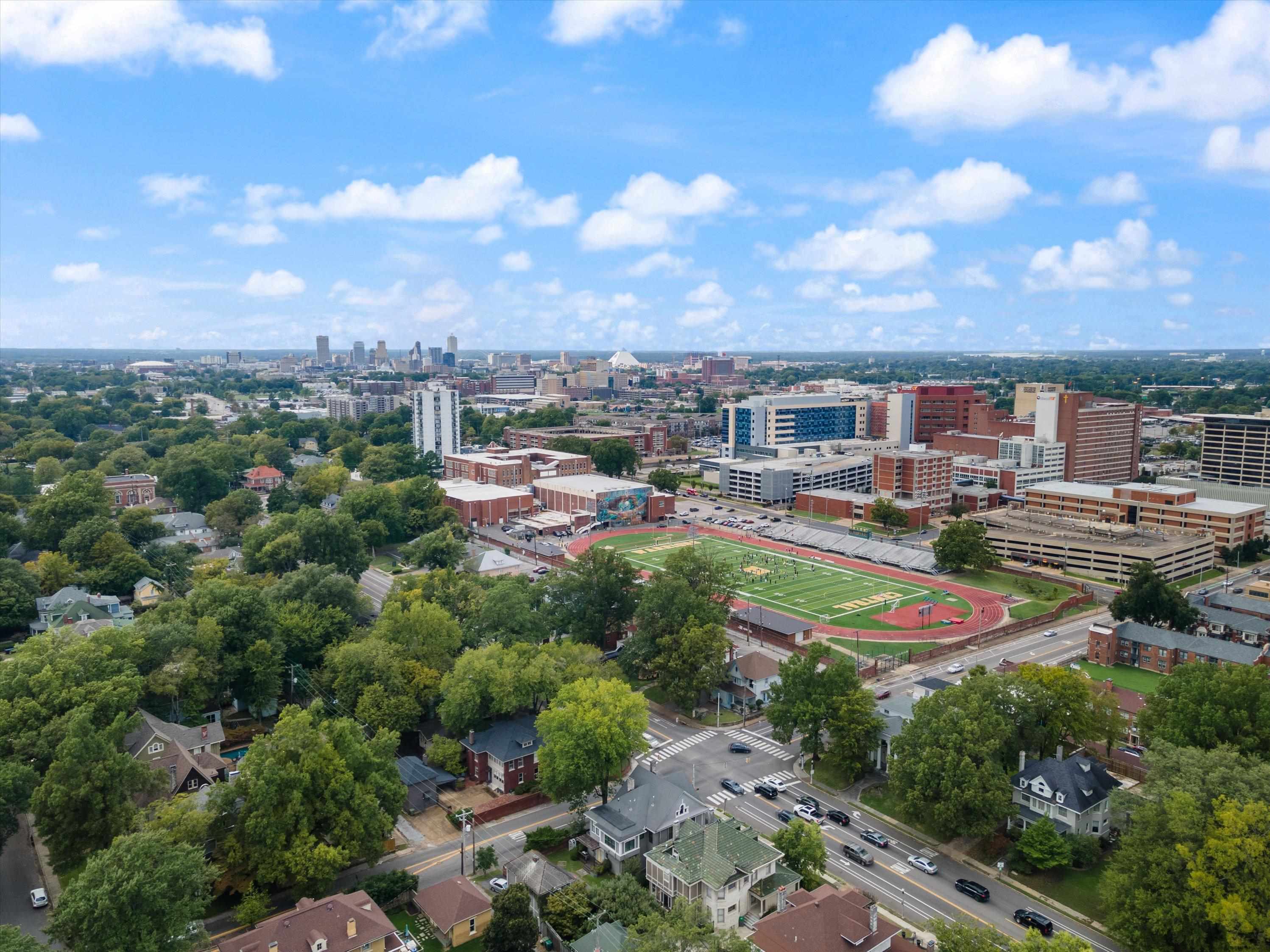 Drone / aerial view