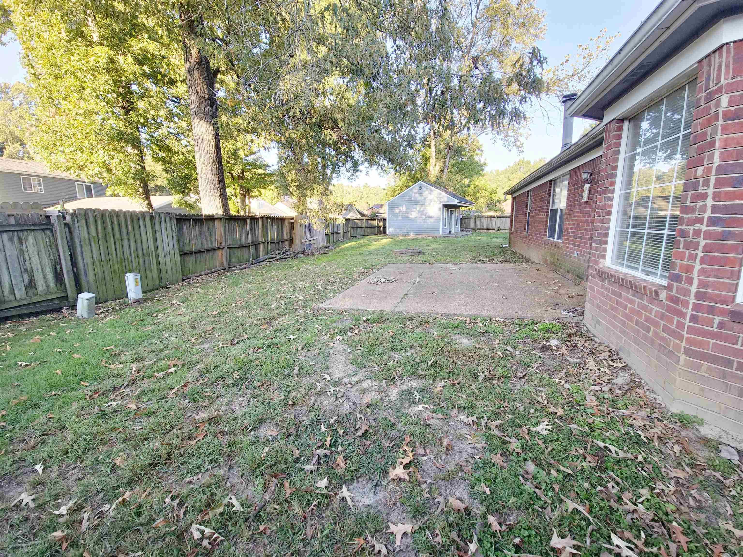 View of yard featuring a patio area