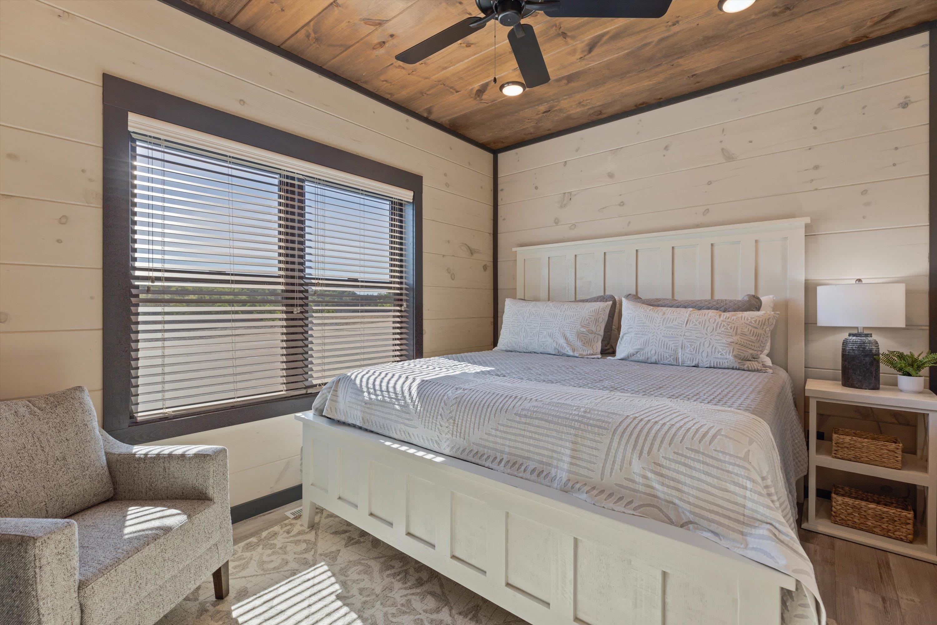 Interior of similar cabin in community.  Interior finishes and furnishings will vary from cabin to cabin.