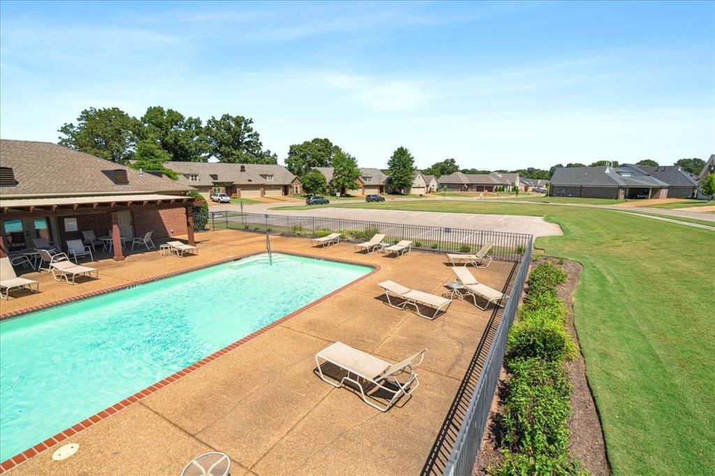 Another view of the community pool.