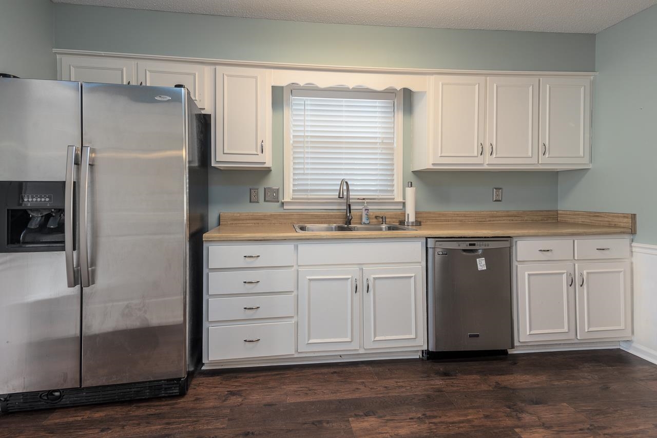 Stainless steel side by side refrigerator...only 6 years old