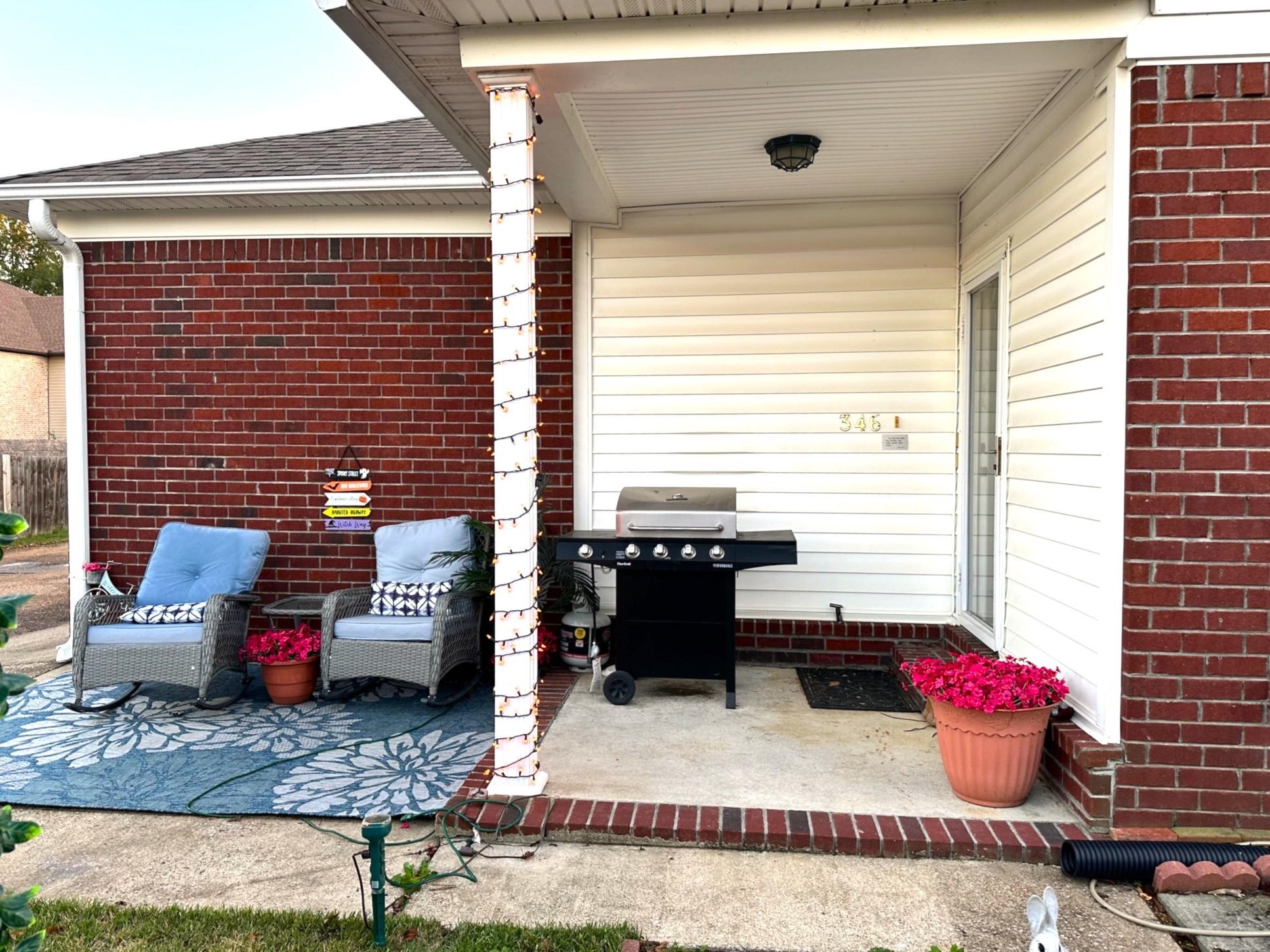 View of patio / terrace featuring area for grilling