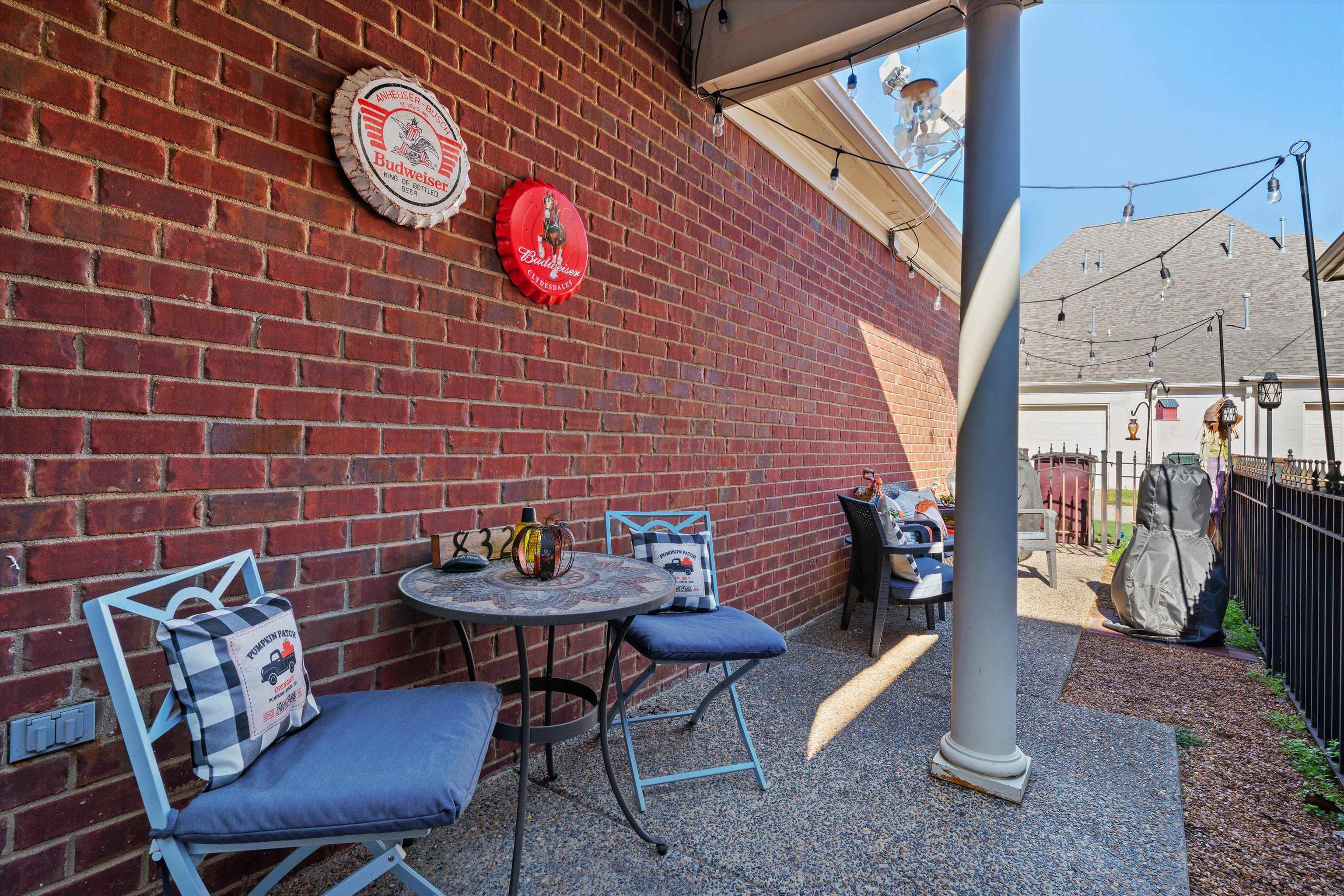 View of patio