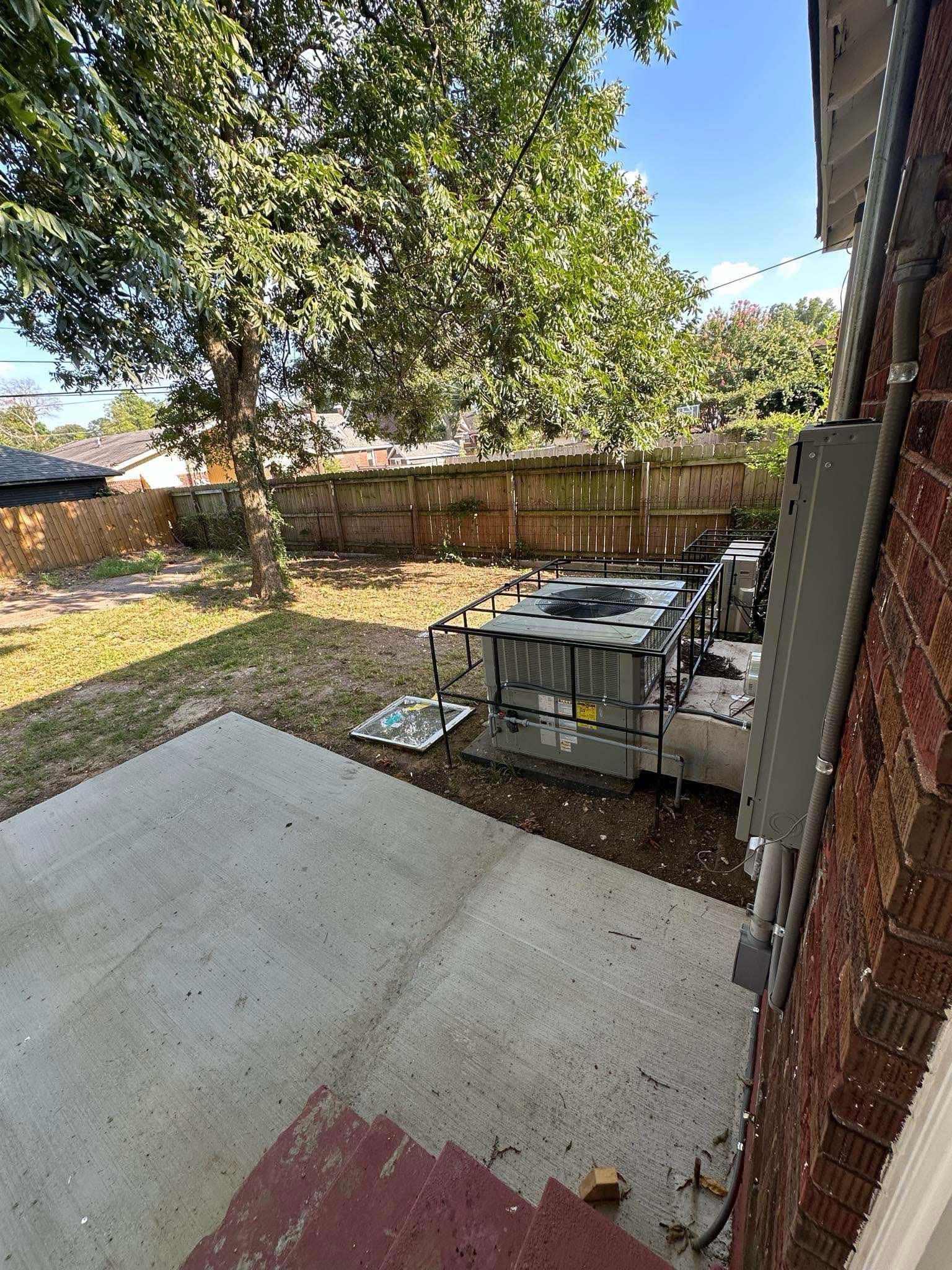 View of patio