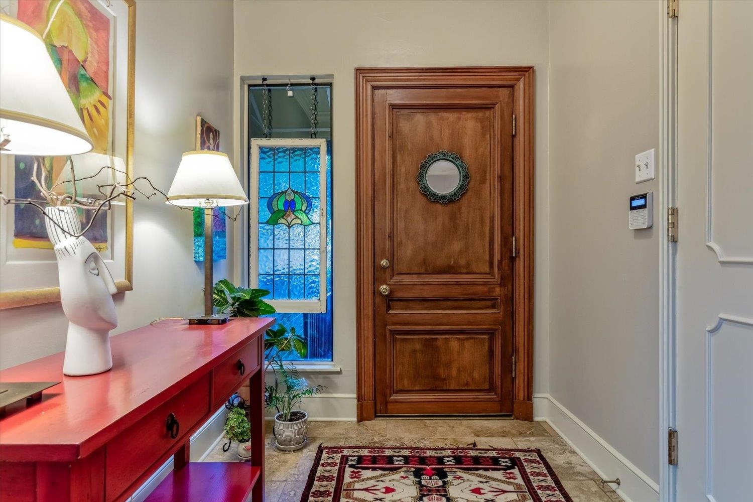 View of foyer