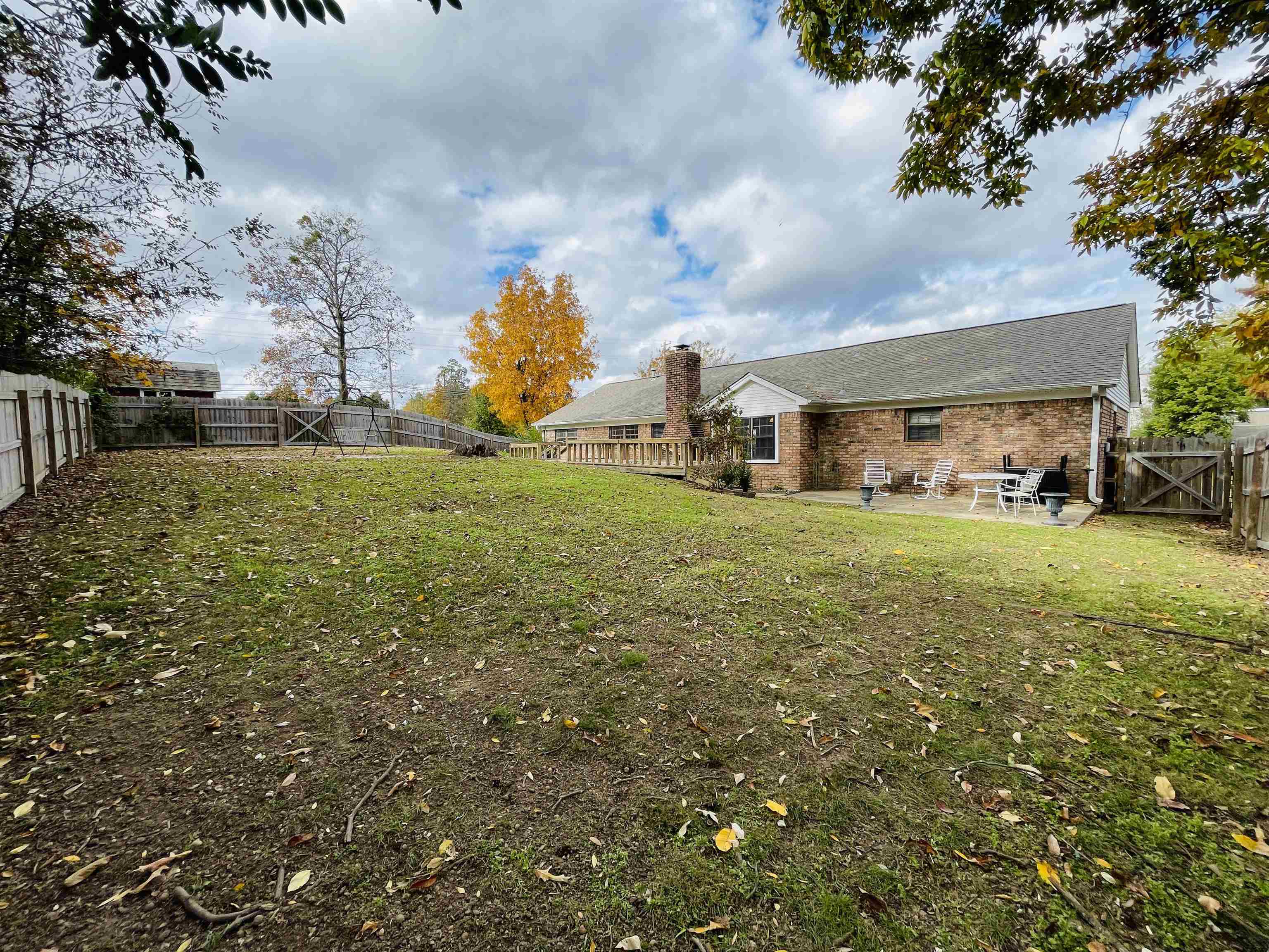 View of yard featuring a patio area