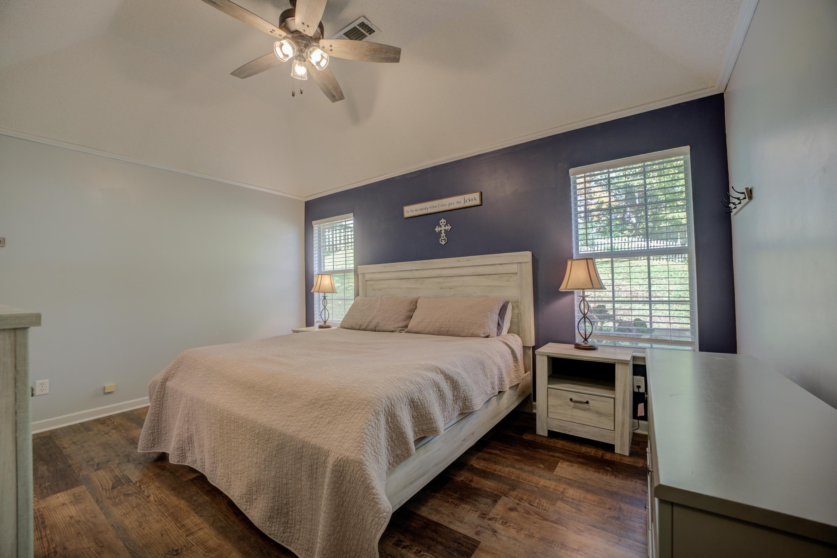 Another view of the primary bedroom.