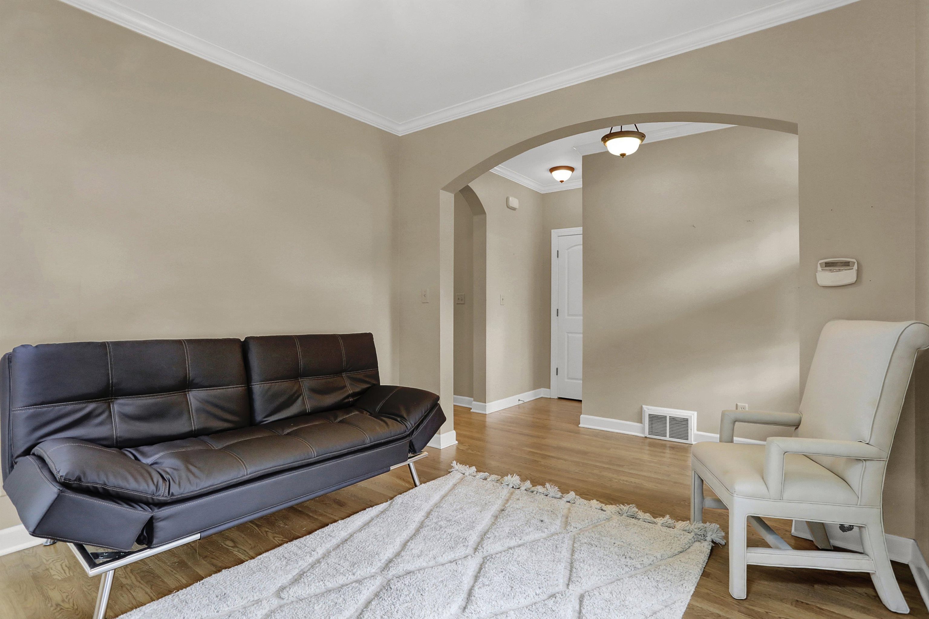 Open to the main hall with nice functional windows & natural light