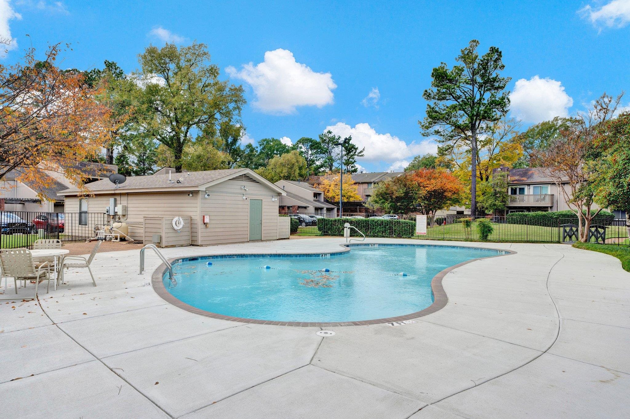 One of the neighborhood pools
