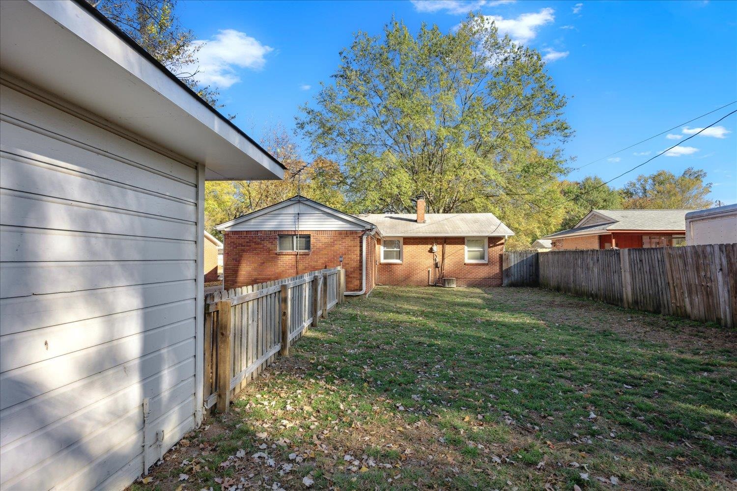 View of yard