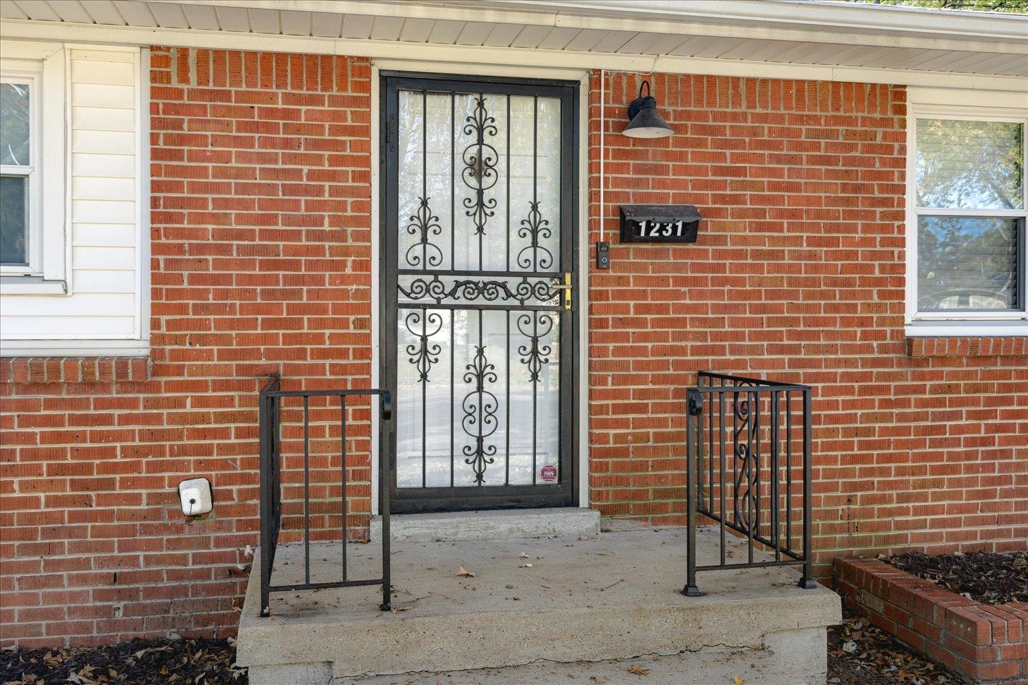 View of entrance to property