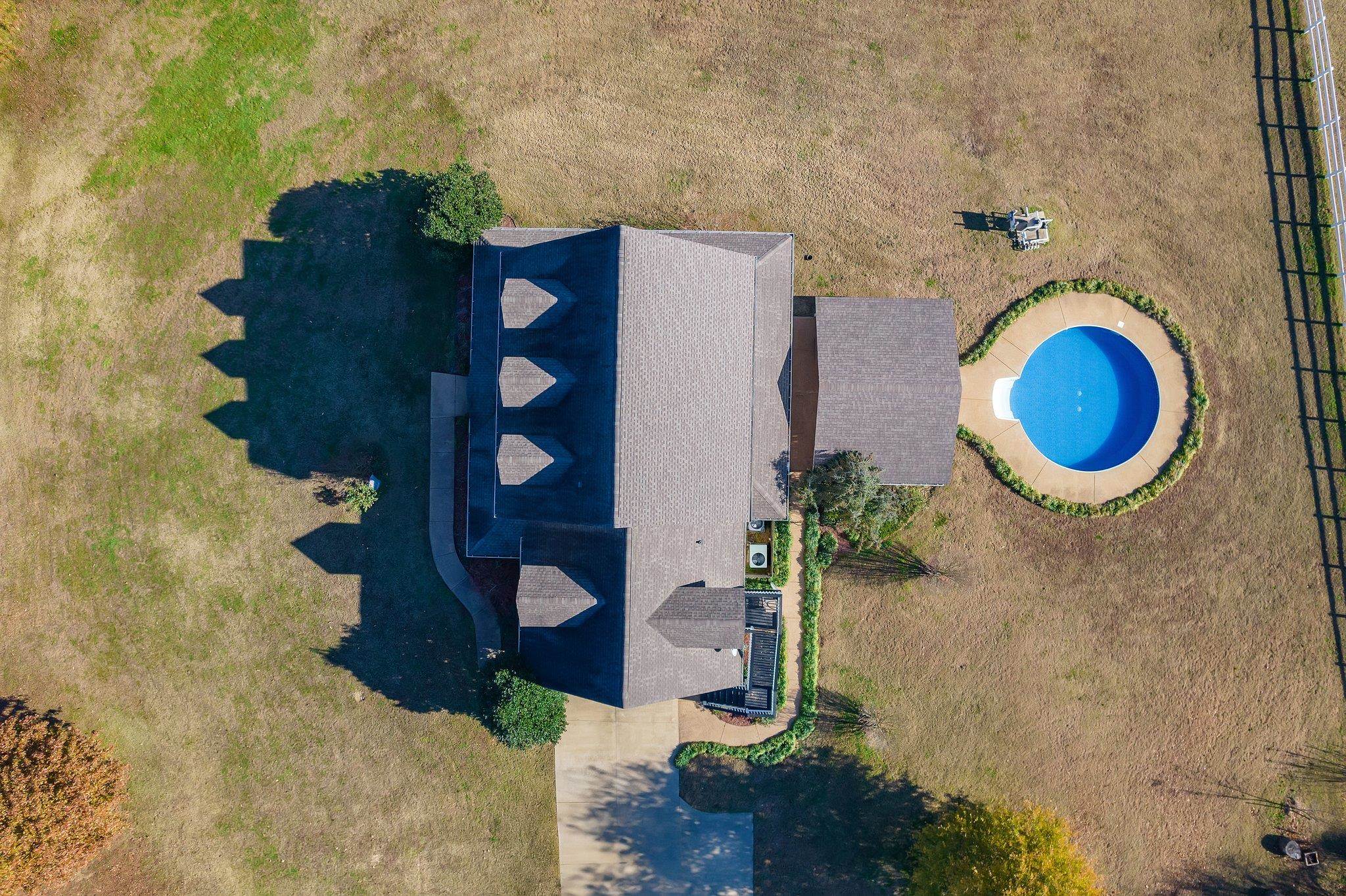 Drone / aerial view
