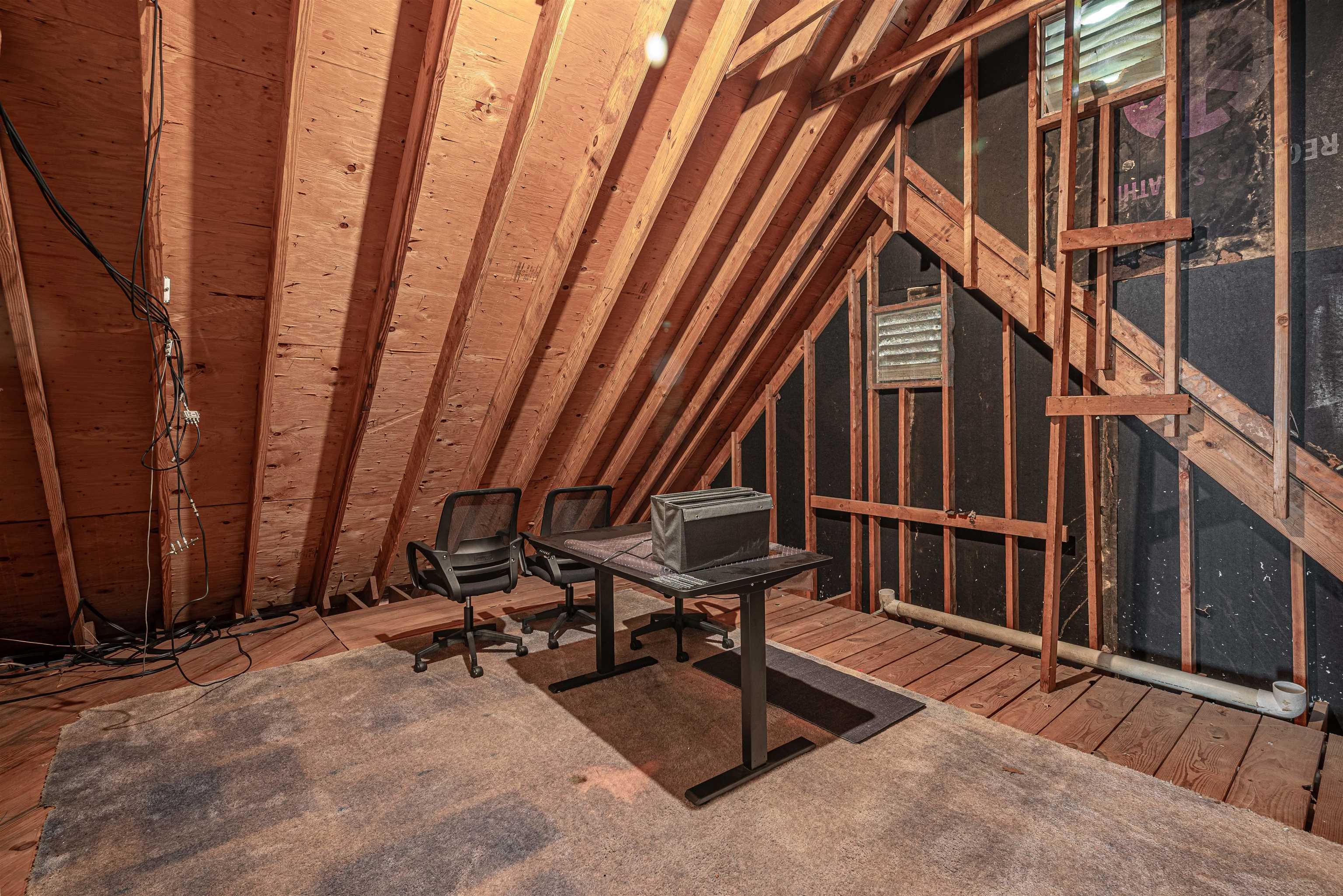 View of attic