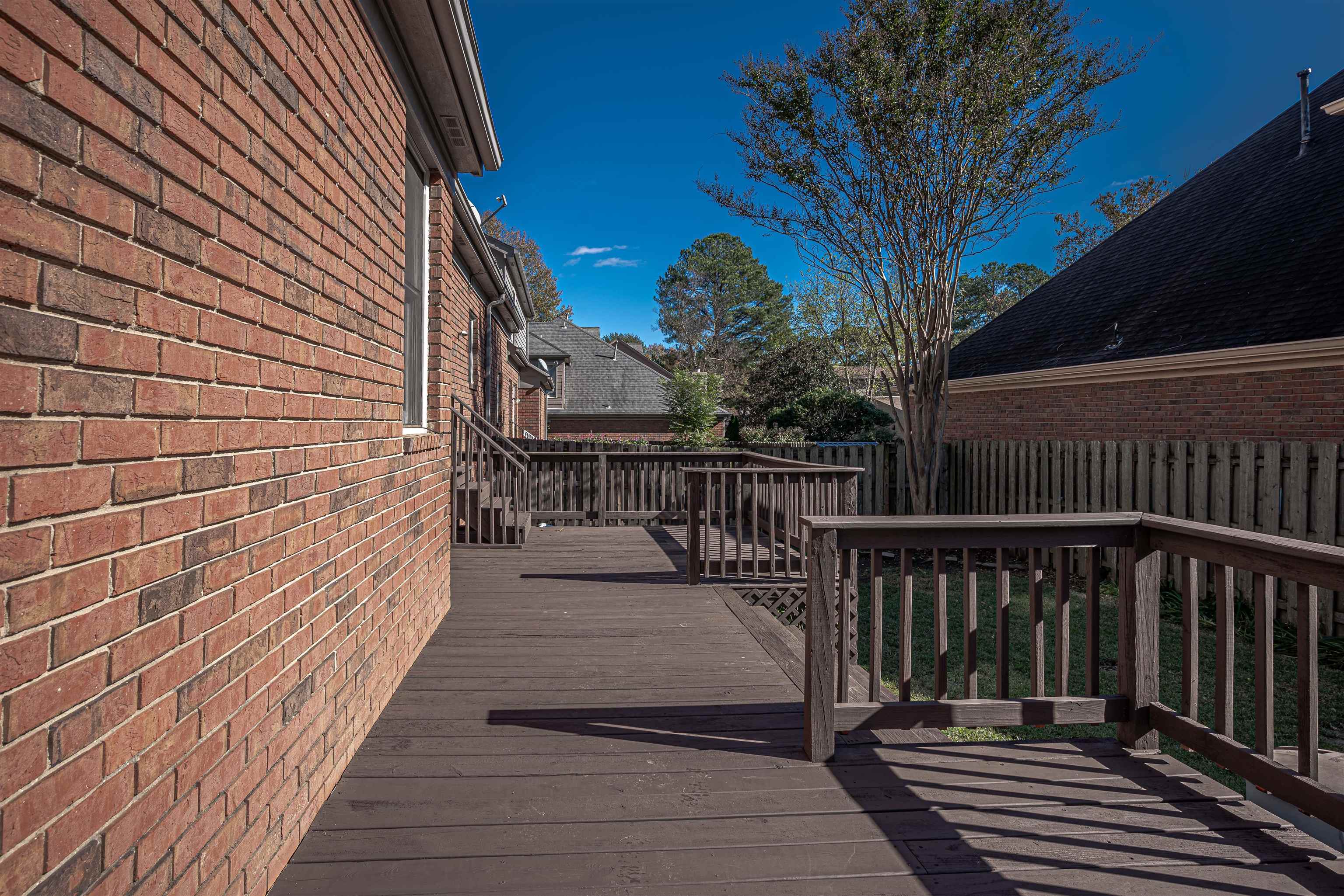 View of deck