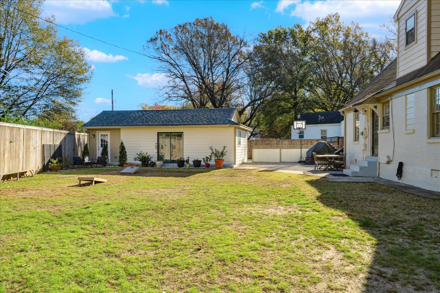 View of yard featuring a patio area