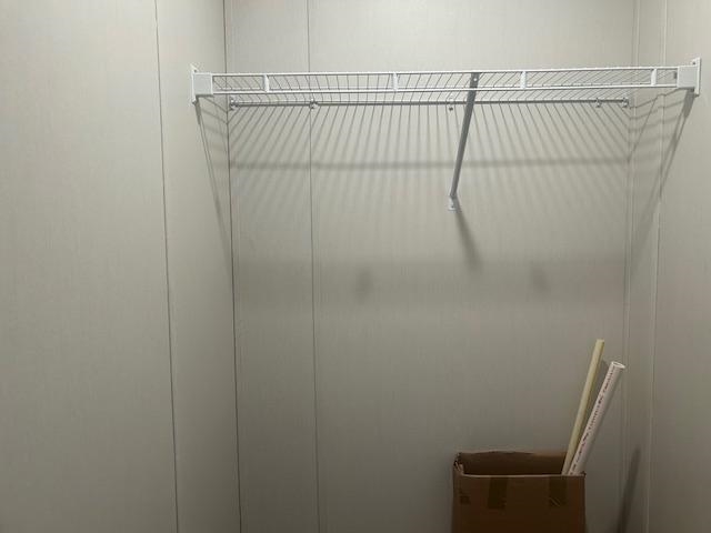 View of spacious closet