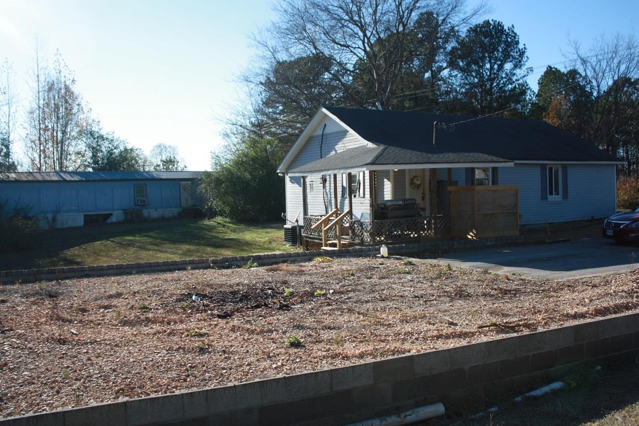 Exterior space with central air condition unit