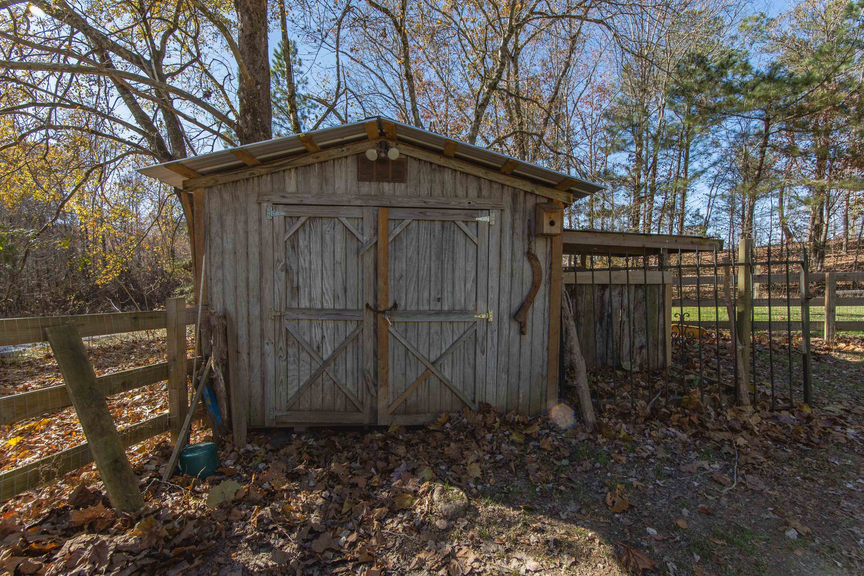 View of outdoor structure