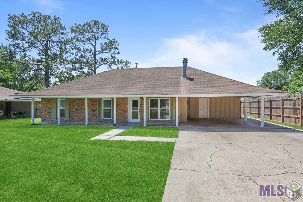 Spacious 4 bedroom, 2 bathroom home in the peaceful Bayou Grand North subdivision. Conveniently located minutes away from the I-10, Airline Hwy, grocery stores, and more! Step inside to the open kitchen and dining room area, off of the kitchen is an office space with a large built in desk with the laundry room attached. The nice size living room contains a beautiful brick fireplace. Down the hall is the primary bedroom with an en suite bathroom, 2 spare bedrooms, and a spare bathroom. Upstairs has a LARGE bonus room with two closets and a second office space! The home is equipped with a whole home generator, 2 AC units, 6 new window world windows, and has had a few more upgrades! No flood insurance required & no HOA. This house has tons of potential and is ready for someone to add a few special touches to make it their HOME! Call for your private showing today.