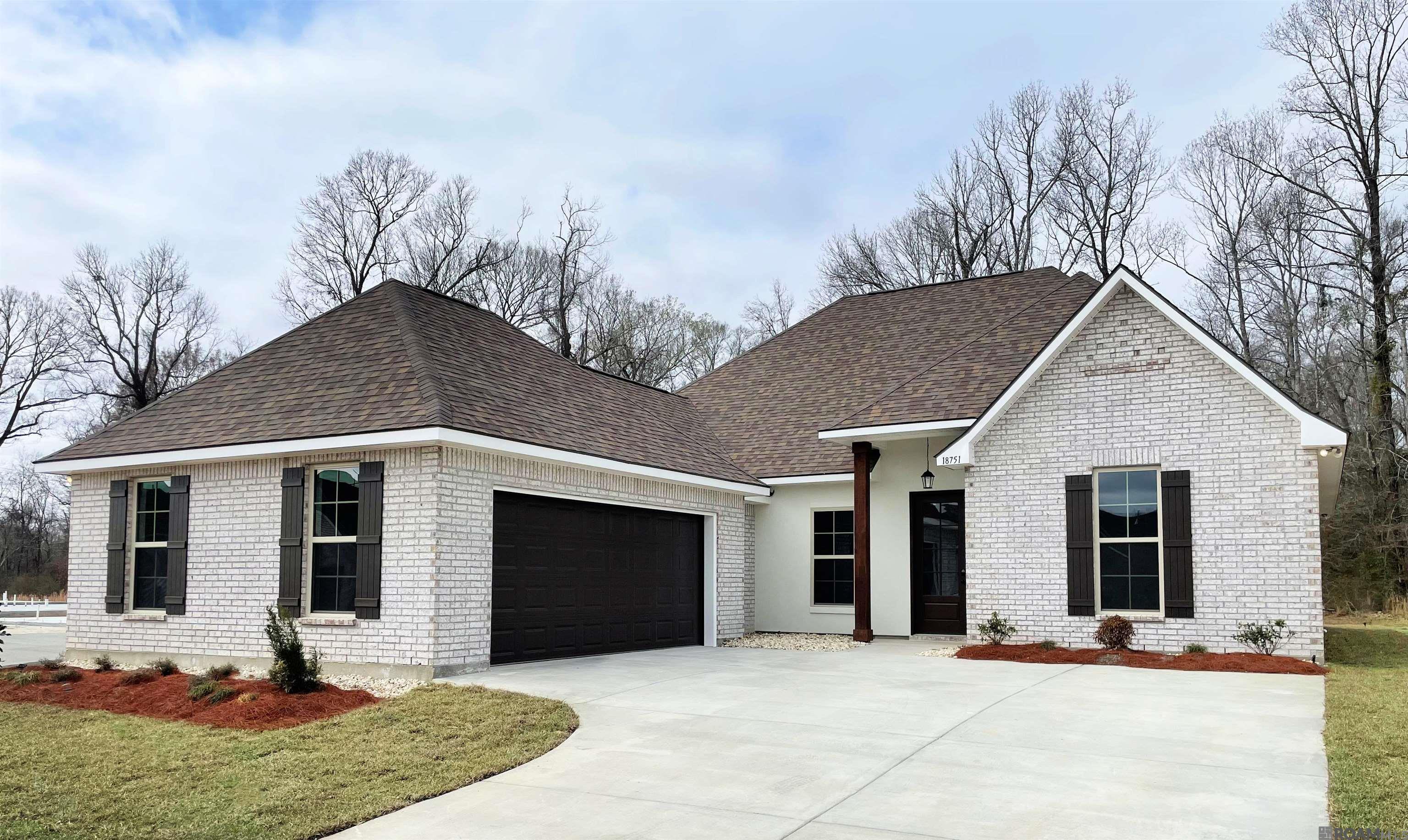 Awesome builder rate and choice of ONE (1) of the following:  window blinds OR front gutters OR a smart home package (restrictions apply)!    The HARMAND III A in Lake Haven community offers a 5 bedroom, 3 full bathroom, open design with a formal dining room.  Lake Haven is located next to Copper Mill Golf Club and is only 1.5 miles away from Highway 64 where you will find an array of shopping and restaurants.  The community features sidewalks and a beautiful pond.  Features:  separate vanities, garden tub, separate shower, linen closet, and walk-in closet in the primary suite, tray ceiling in the primary bedroom, double vanity in the second bathroom, a kitchen island overlooking the living room, walk-in pantry, boot bench and drop zone in the mud room, covered rear patio, recessed can lighting, undermount sinks, cabinet hardware throughout, ceiling fans in the living room and primary bedroom are standard, framed mirrors in all bathrooms, smart connect wi-fi thermostat, smoke and carbon monoxide detectors, automatic garage door with 2 remotes, landscaping, architectural 30-year shingles, flood lights, and more!    Energy Efficient Features:  a tankless gas water heater, a kitchen appliance package, low E tilt-in windows, and more!