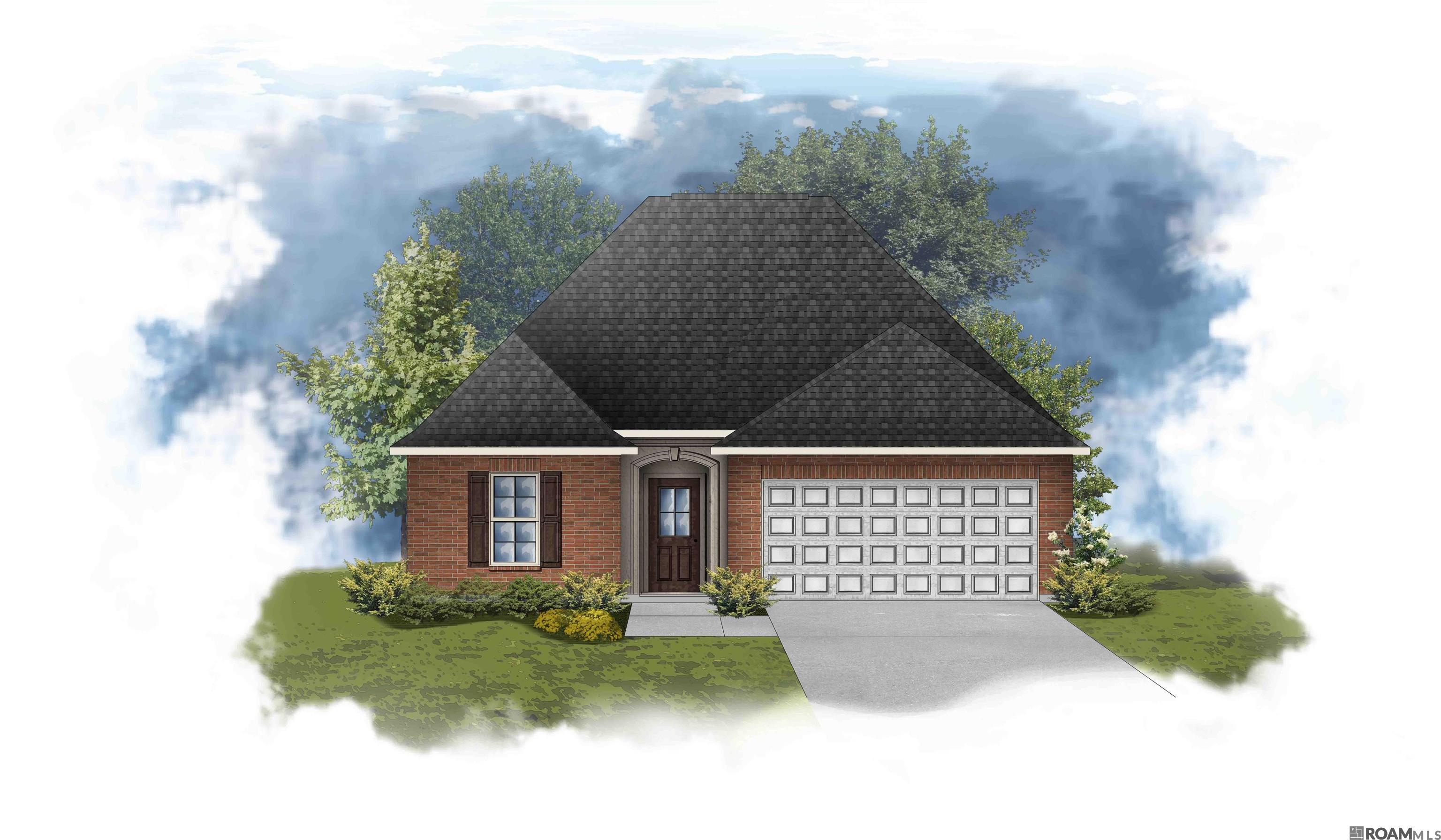 Awesome builder rate, FREE smart home package, and choice of ONE of the following FREE options:  front gutters, a refrigerator, or window blinds (restrictions apply)!    The CARLTON IV B in Arbor Walk community offers a 3 bedroom, 2 full bathroom, open and split design.  Arbor walk is conveniently located just minutes away from I-12, Juban Crossing, and Our Lady of the Lake Regional Medical Center.  The community provides two stocked ponds for fishing, a children's park, and a pavilion.    Upgrades for this home include a gas range, cabinet hardware throughout, and more!  Features:  double vanity, garden tub, separate shower, and walk-in closet in the primary suite, a kitchen island overlooking the living room, spacious walk-in pantry, a mud room with a walk-in closet, covered rear patio, recessed can lighting, an undermount sink in the kitchen, ceiling fans in the living room and primary bedroom are standard, smart connect wi-fi thermostat, smoke and carbon monoxide detectors, post tension slab, automatic garage door with 2 remotes, landscaping, architectural 30-year shingles, flood lights, and more!    Energy Efficient Features:  a tankless gas water heater, a kitchen appliance package, low E tilt-in windows, and more!
