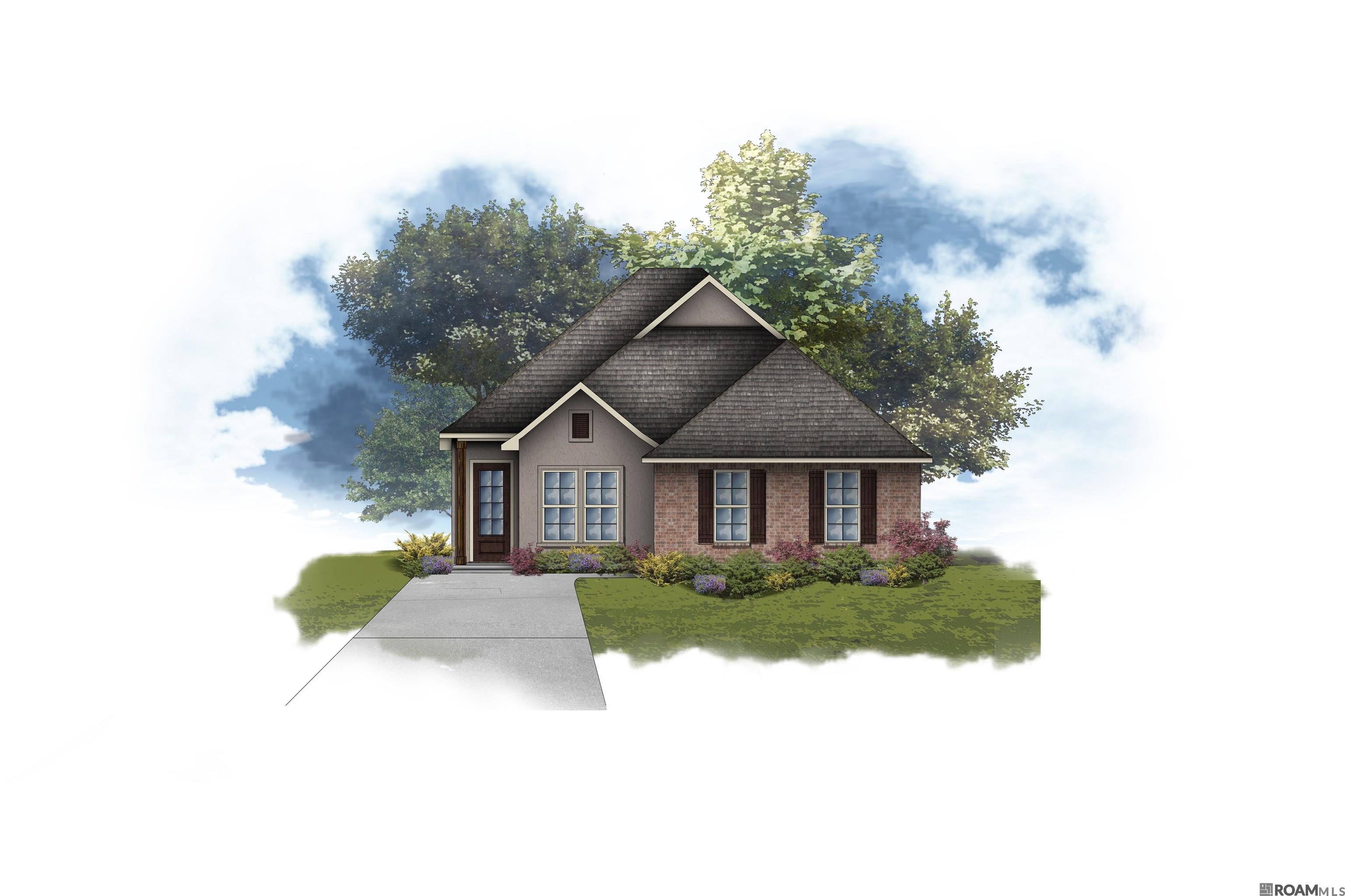 Awesome builder rate and a FREE refrigerator (restrictions apply)!    The AUBRY III B in The Reserve at Conway community offers a 4 bedroom, 2 full bathroom, open design.    Upgrades for this home include luxury wood-look ceramic tile flooring, quartz countertops throughout, and more!  Features:  double vanity, garden tub, separate shower, and a large walk-in closet in the primary suite, tray ceiling in the primary bedroom, primary closet goes through to the laundry room for added convenience, double vanity in the second bathroom, spacious walk-in pantry, covered rear patio, recessed can lighting, undermount sinks, cabinet hardware throughout, ceiling fans in the living room and primary bedroom are standard, custom tiled shower with frameless door, framed mirrors in all bathrooms, smart connect wi-fi thermostat, smoke and carbon monoxide detectors, post tension slab, automatic garage door with 2 remotes, landscaping, architectural 30-year shingles, flood lights, and more!    Energy Efficient Features:  a tankless gas water heater, a kitchen appliance package with gas range, low E tilt-in windows, and more!